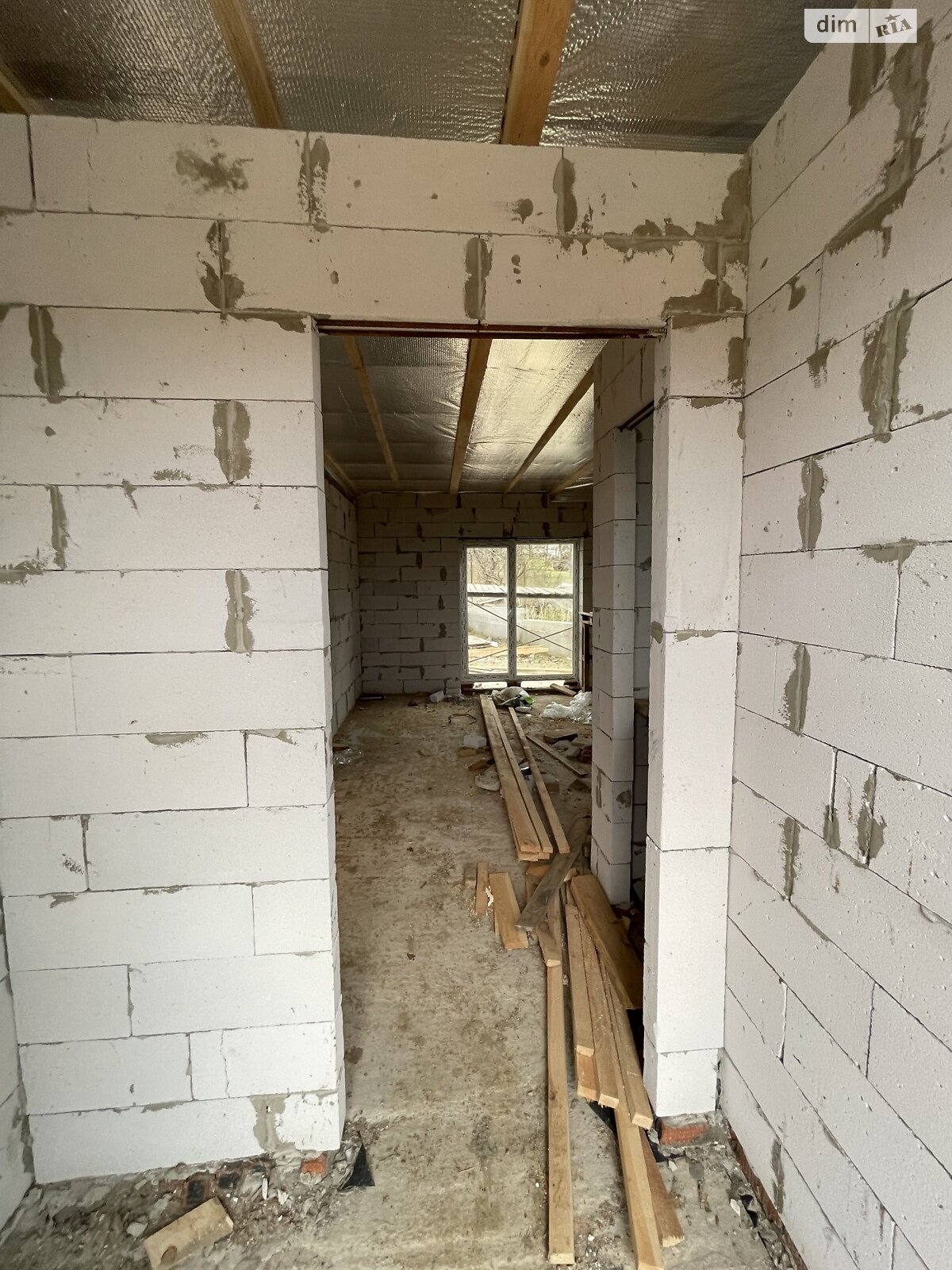 двухэтажный дом, 95 кв. м, газобетон. Продажа в Зарванцах фото 1