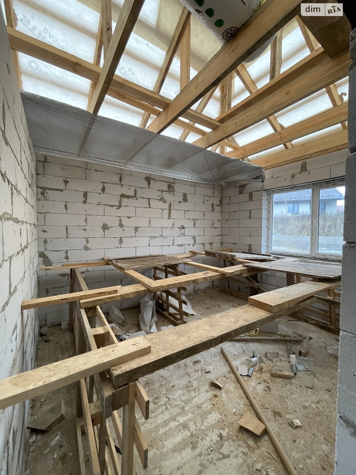 двухэтажный дом, 95 кв. м, газобетон. Продажа в Зарванцах фото 1