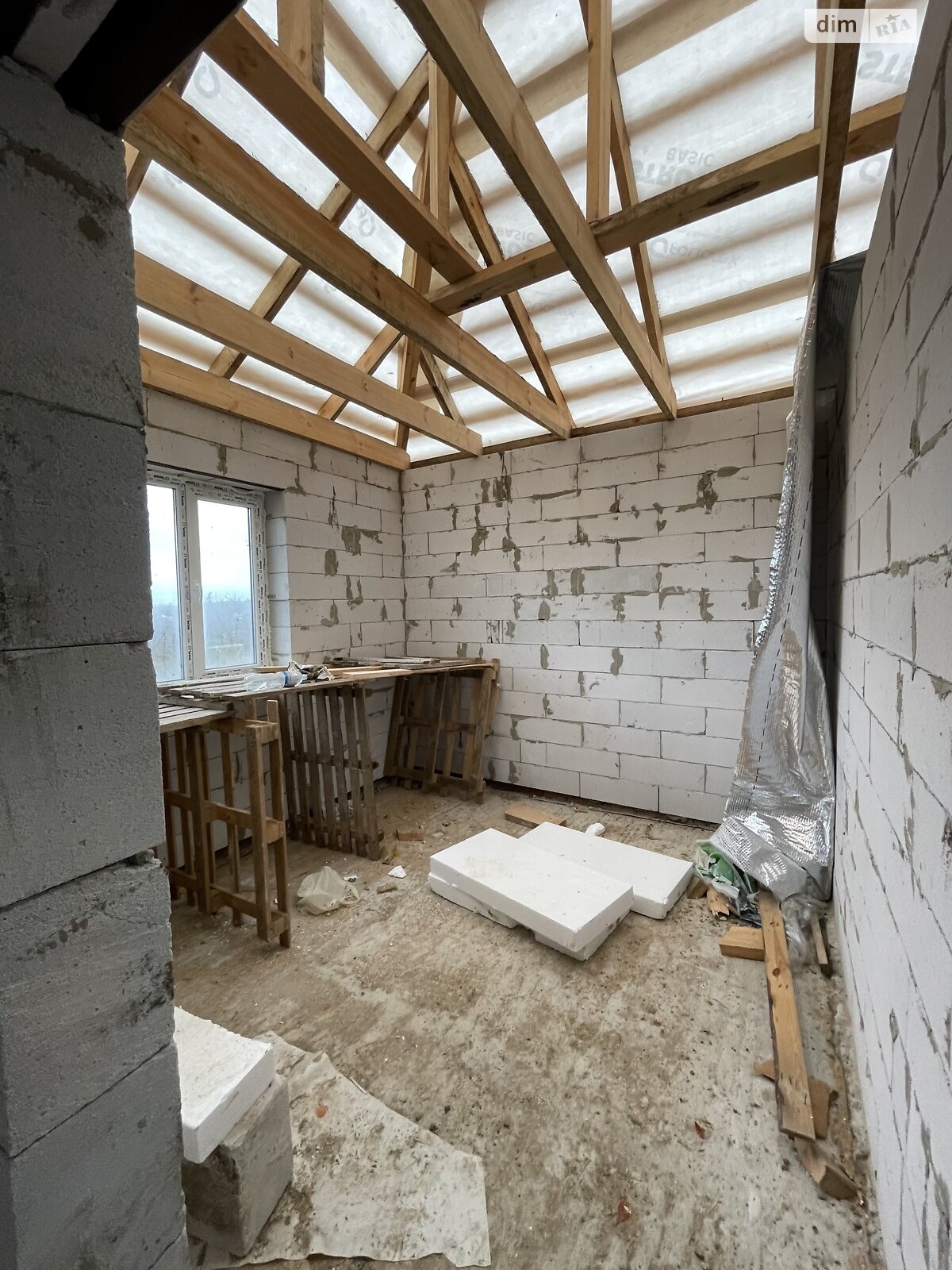 двухэтажный дом, 95 кв. м, газобетон. Продажа в Зарванцах фото 1