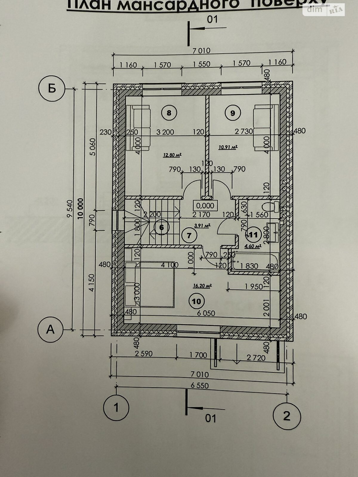 двоповерховий будинок, 107 кв. м, цегла. Продаж у Зарванцях фото 1