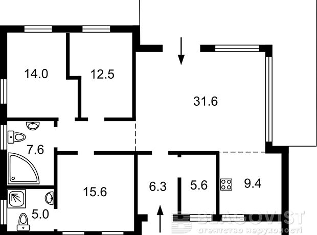 одноэтажный дом с террасой, 123 кв. м, керамический блок. Продажа в Зазимье фото 1 одноэтажный дом с террасой, 123 кв. м, керамический блок. Продажа в Зазимье фото 1