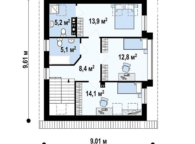 двухэтажный дом с террасой, 140 кв. м, монолит. Продажа в Зазимье фото 1 двухэтажный дом с террасой, 140 кв. м, монолит. Продажа в Зазимье фото 1