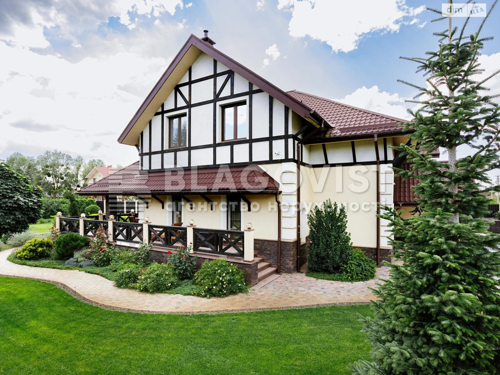 двоповерховий будинок з балконом, 315 кв. м, цегла. Продаж у Зазим’ї фото 1 двоповерховий будинок з балконом, 315 кв. м, цегла. Продаж у Зазим’ї фото 1