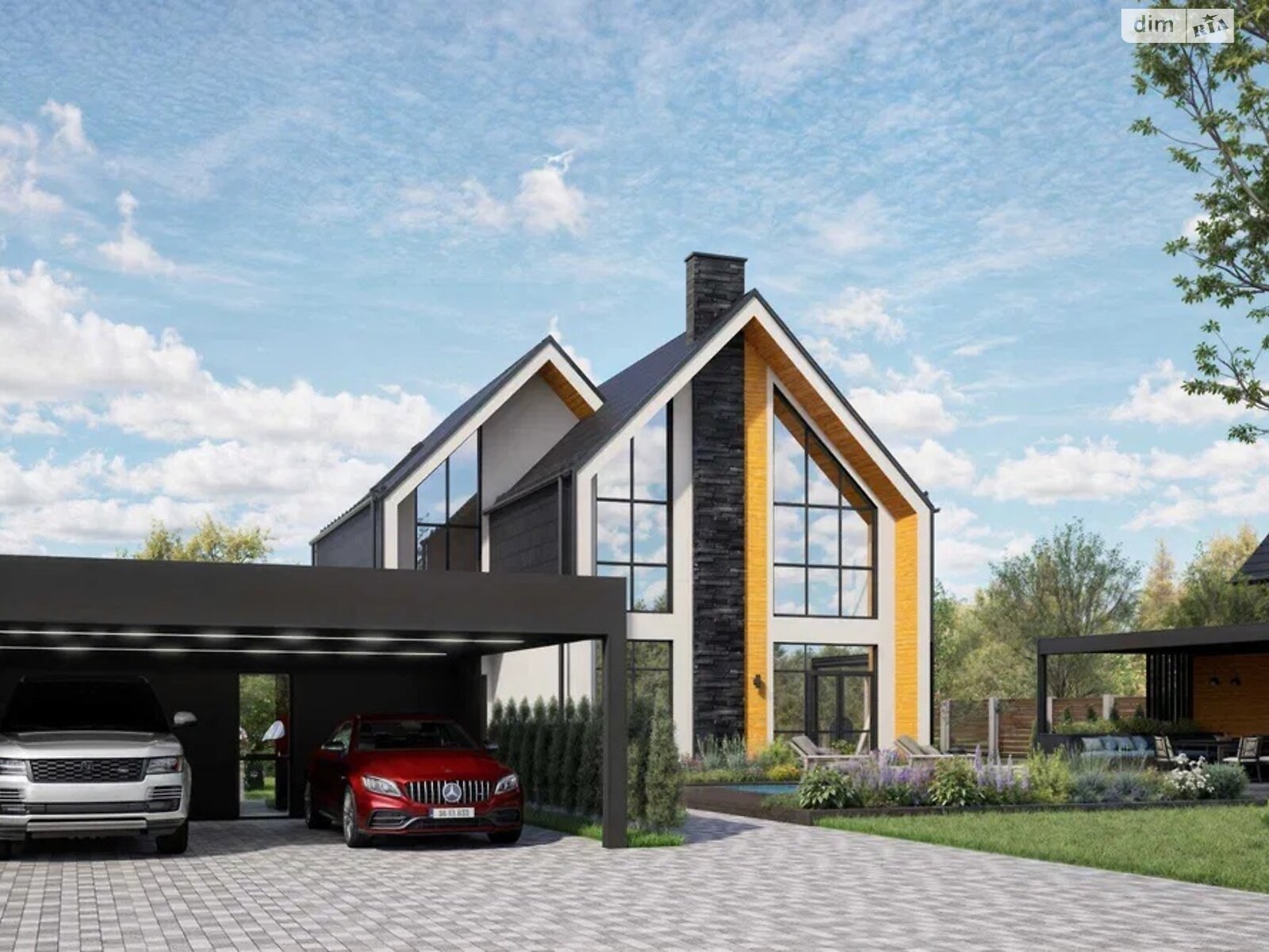 двухэтажный дом, 200 кв. м, кирпич. Продажа в Зазимье фото 1 двухэтажный дом, 200 кв. м, кирпич. Продажа в Зазимье фото 1