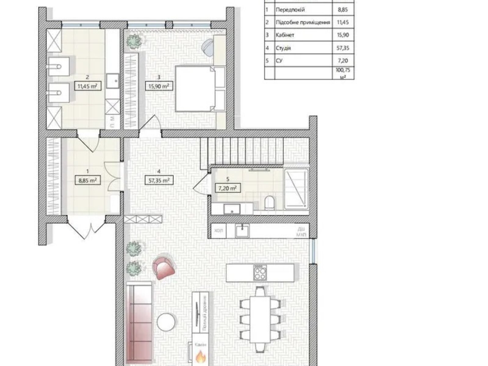 двухэтажный дом, 200 кв. м, кирпич. Продажа в Зазимье фото 1 двухэтажный дом, 200 кв. м, кирпич. Продажа в Зазимье фото 1