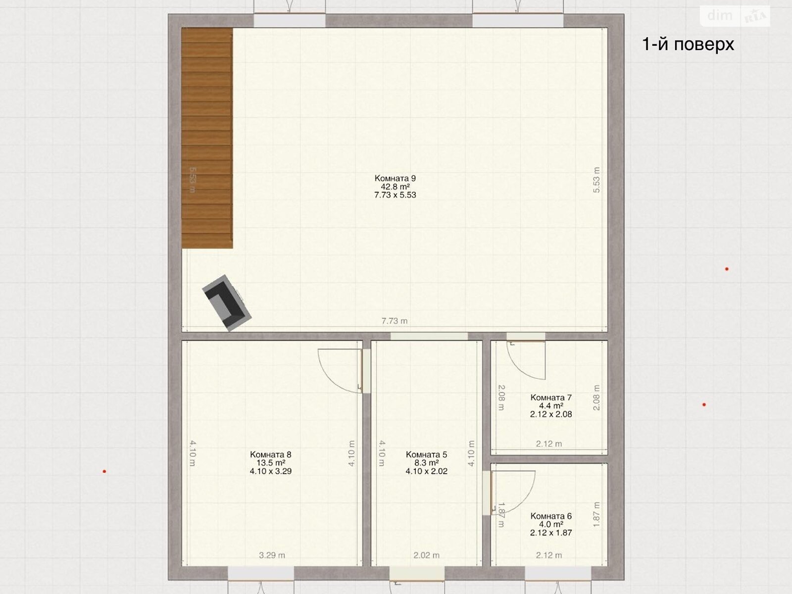 двухэтажный дом с балконом, 137 кв. м, газобетон. Продажа в Зазимье фото 1 двухэтажный дом с балконом, 137 кв. м, газобетон. Продажа в Зазимье фото 1