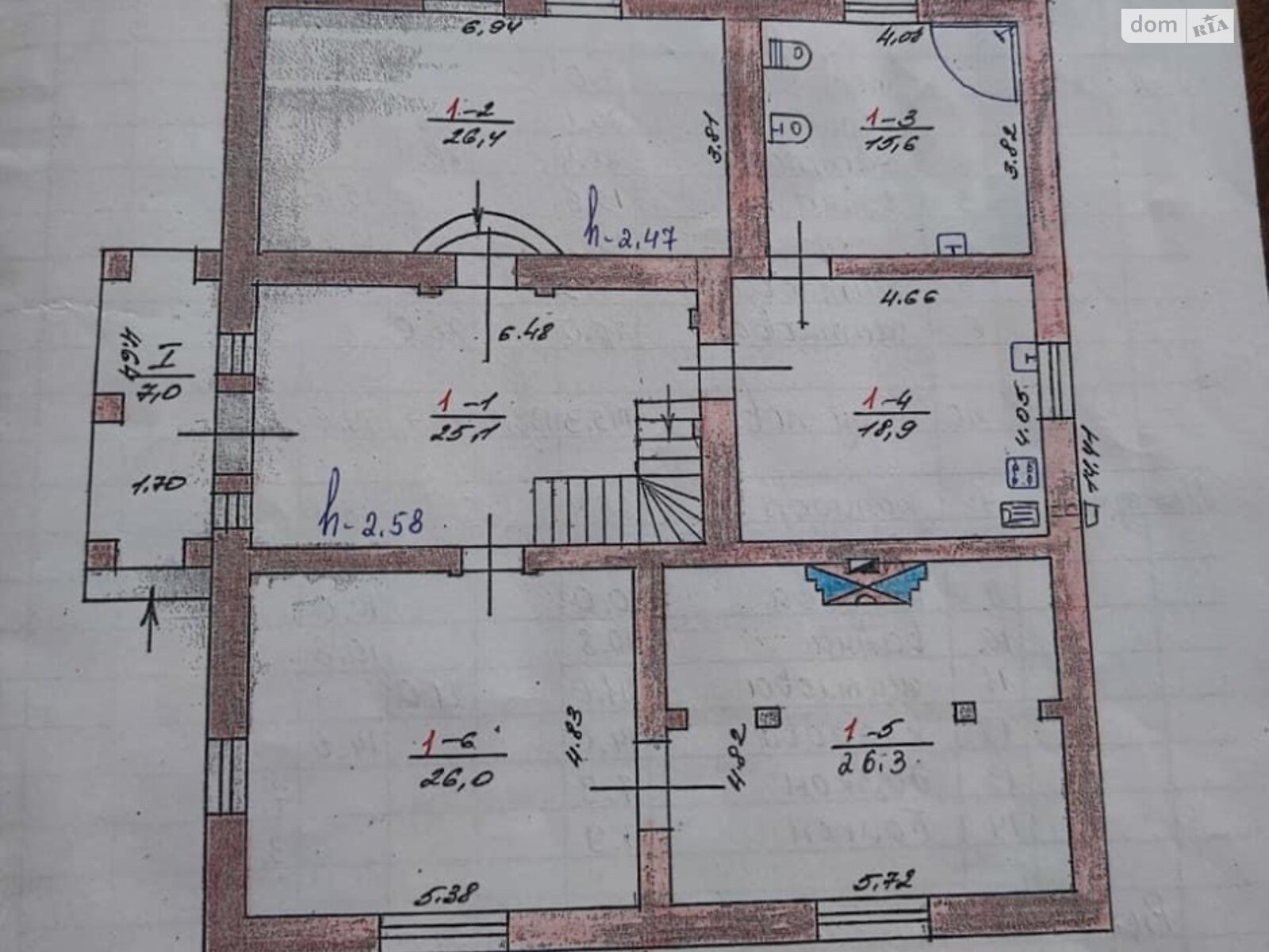 двухэтажный дом веранда, 254 кв. м, кирпич. Продажа в Збараже район Збараж фото 1