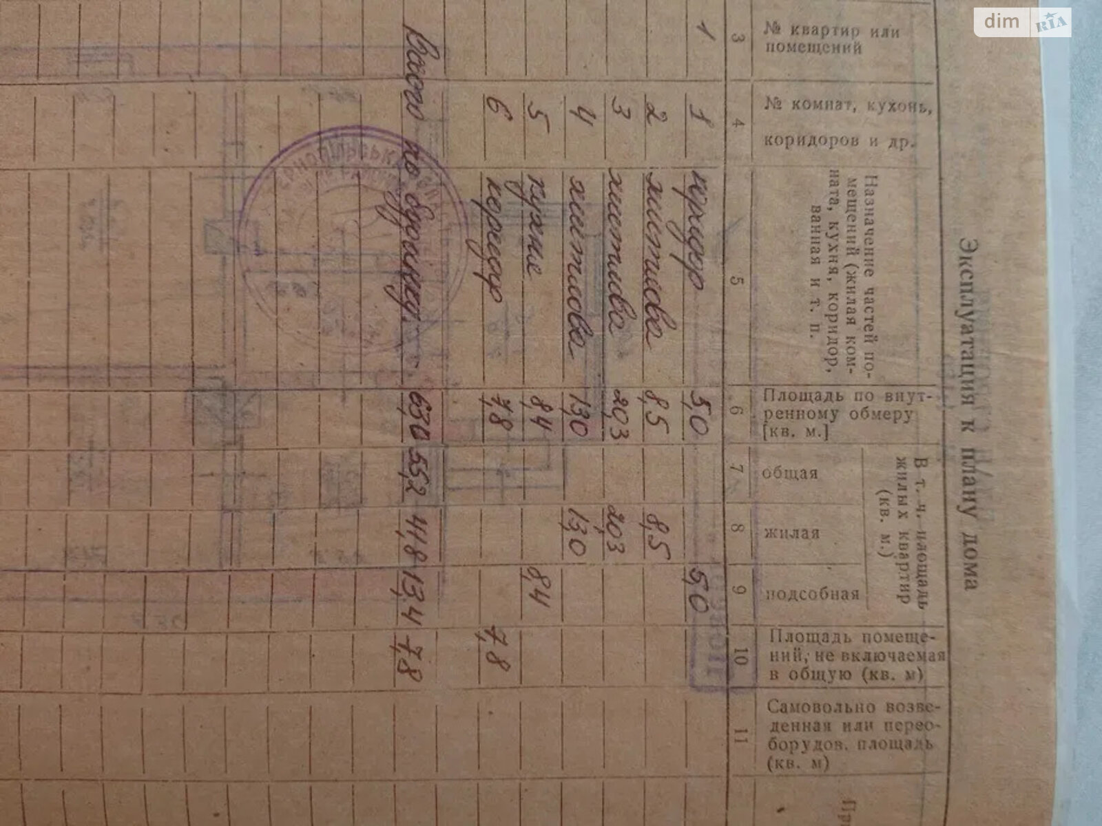 одноповерховий будинок, 55.2 кв. м, цегла. Продаж у Збаражі фото 1