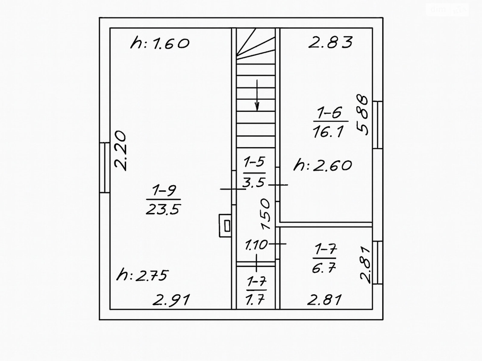 двухэтажный дом с отоплением, 106.5 кв. м, газобетон. Продажа в Здолбунове район 6-тая школа фото 1 двухэтажный дом с отоплением, 106.5 кв. м, газобетон. Продажа в Здолбунове район 6-тая школа фото 1