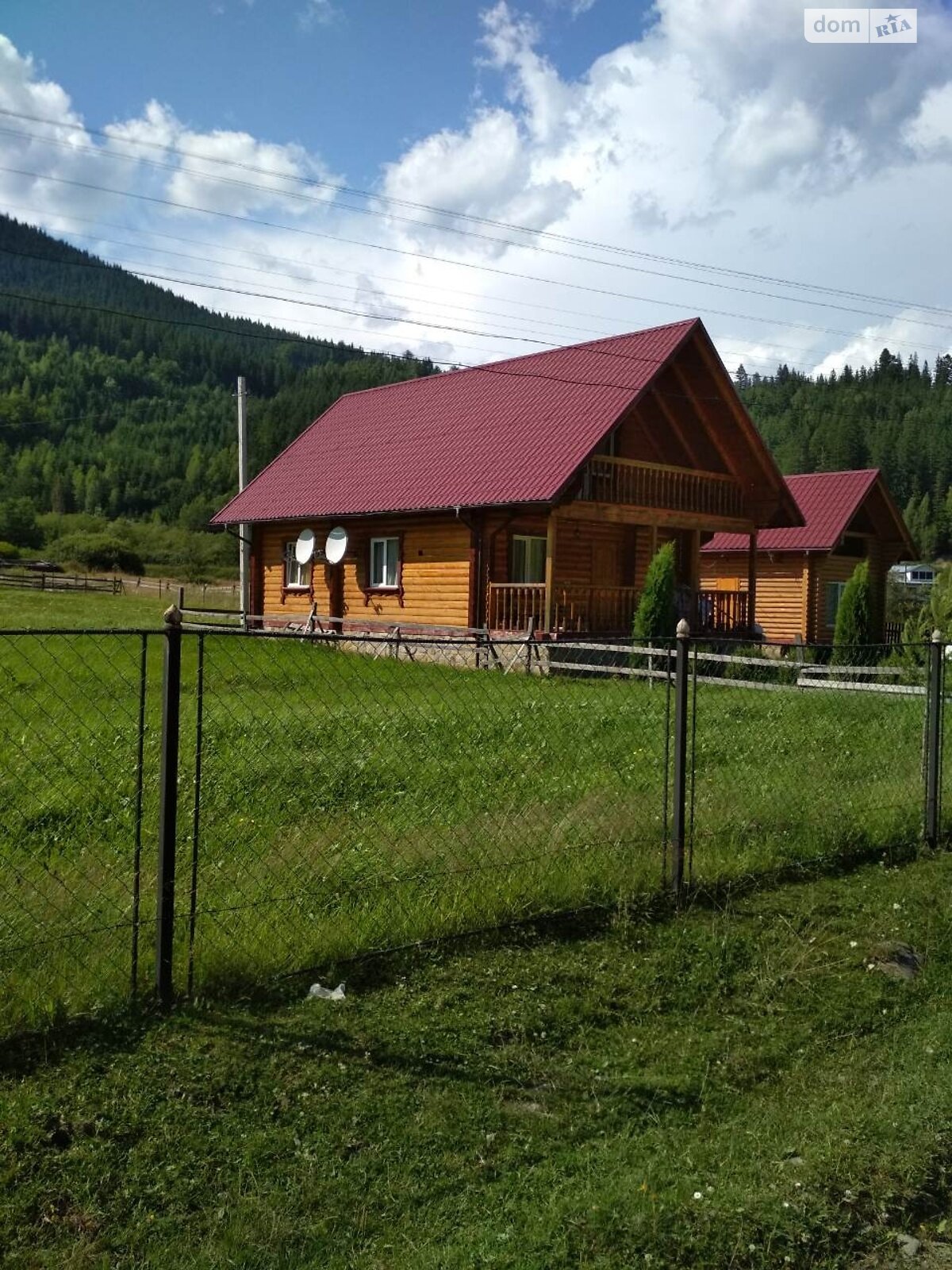 двоповерховий будинок з балконом, 108 кв. м, зруб. Продаж у Зеленому фото 1 двоповерховий будинок з балконом, 108 кв. м, зруб. Продаж у Зеленому фото 1