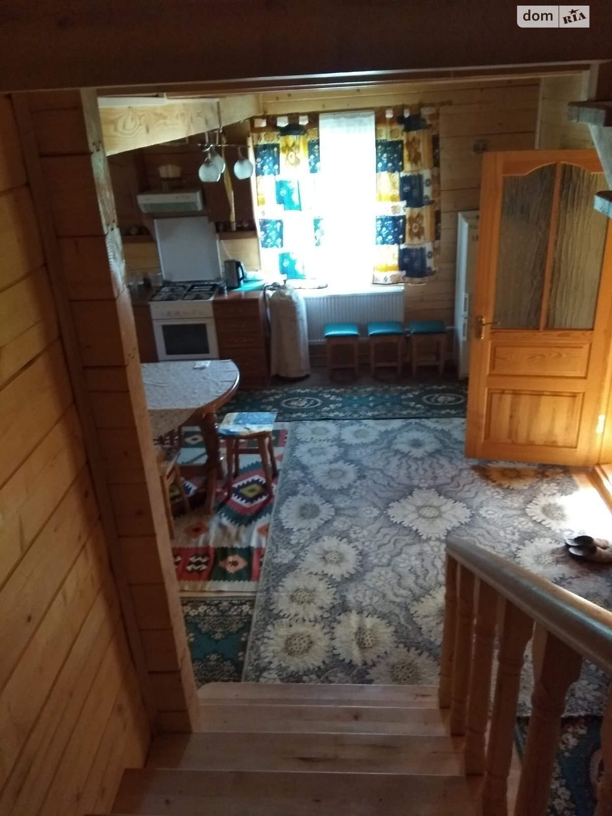 двоповерховий будинок з балконом, 108 кв. м, зруб. Продаж у Зеленому фото 1 двоповерховий будинок з балконом, 108 кв. м, зруб. Продаж у Зеленому фото 1