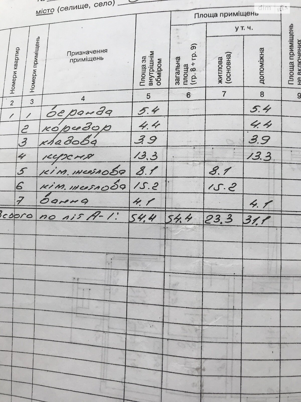 одноэтажный дом, 54.4 кв. м, дерево и кирпич. Продажа в Зенькове район Зеньков фото 1