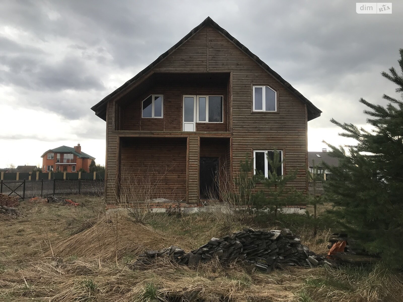 двухэтажный дом с балконом, 100 кв. м, пеноблок. Продажа в Згоранах фото 1 двухэтажный дом с балконом, 100 кв. м, пеноблок. Продажа в Згоранах фото 1