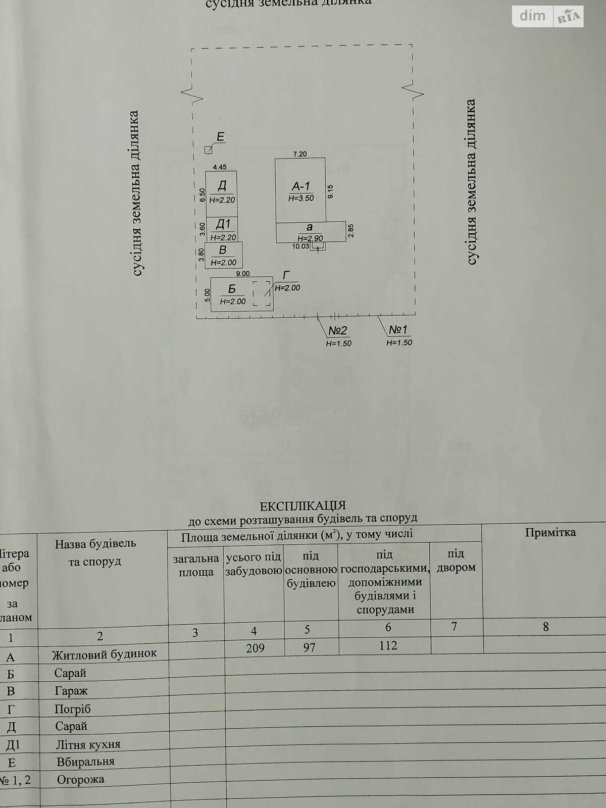 одноэтажный дом с мебелью, 74 кв. м, дерево и кирпич. Продажа в Згуровке район Згуровка фото 1