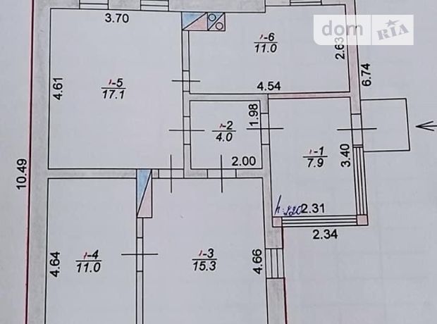 одноэтажный дом с садом, 65 кв. м, кирпич. Продажа в Згуровке район Згуровка фото 1 одноэтажный дом с садом, 65 кв. м, кирпич. Продажа в Згуровке район Згуровка фото 1
