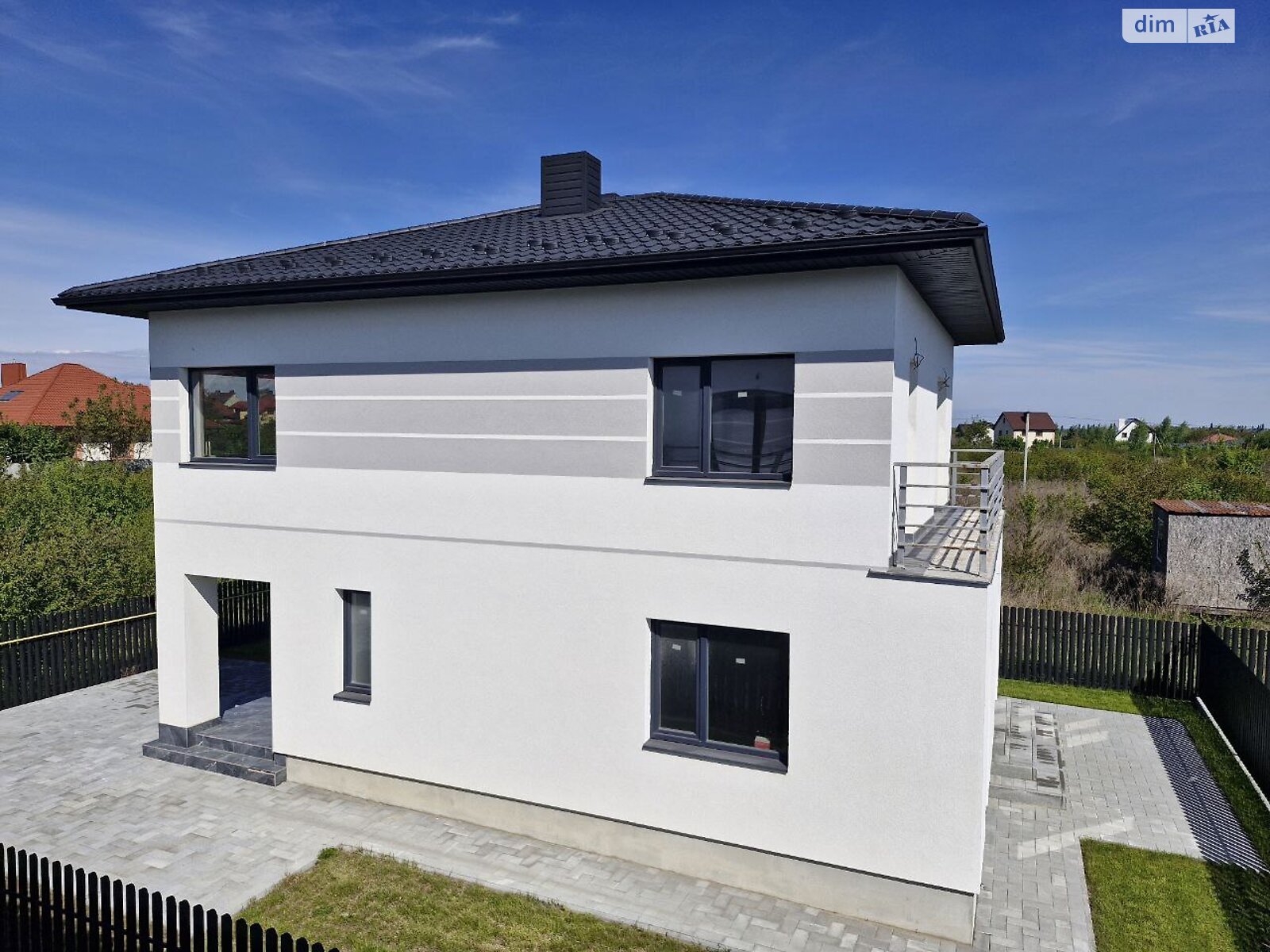 двоповерховий будинок з балконом, 135 кв. м, цегла. Продаж у Зміїнці фото 1