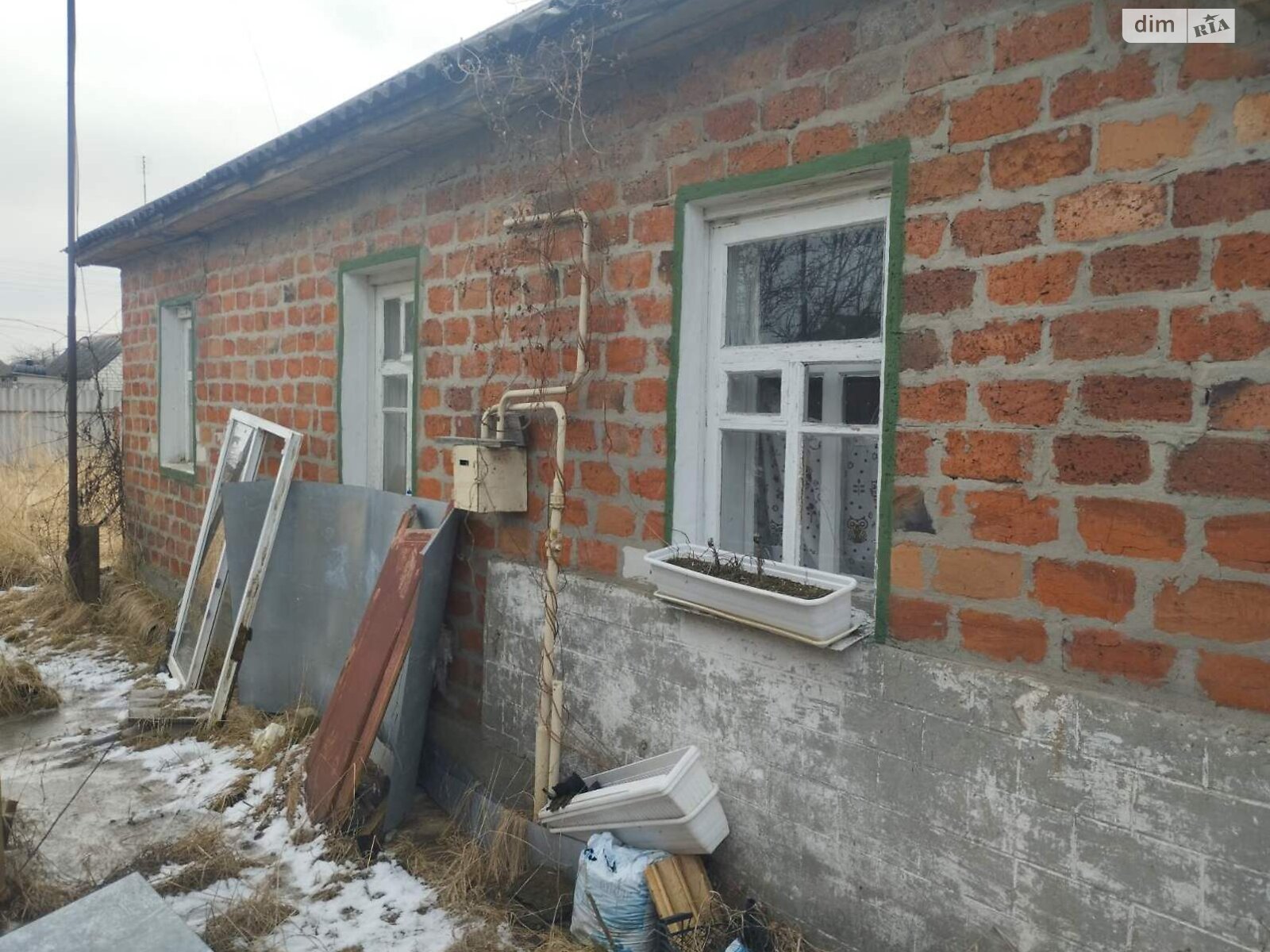 одноэтажный дом с верандой, 37.8 кв. м, кирпич. Продажа в Змиёве район Замостье фото 1