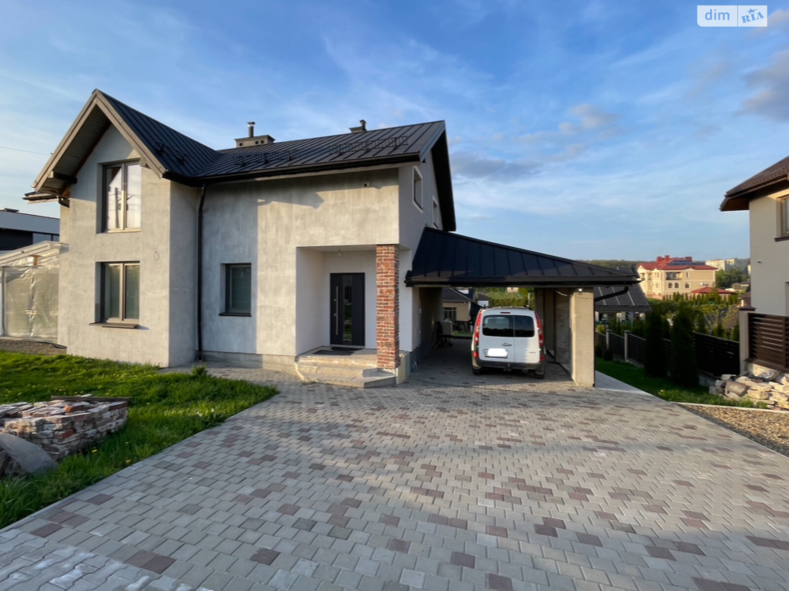 двоповерховий будинок бесідка, 204 кв. м, цегла. Продаж у Зубрі фото 1