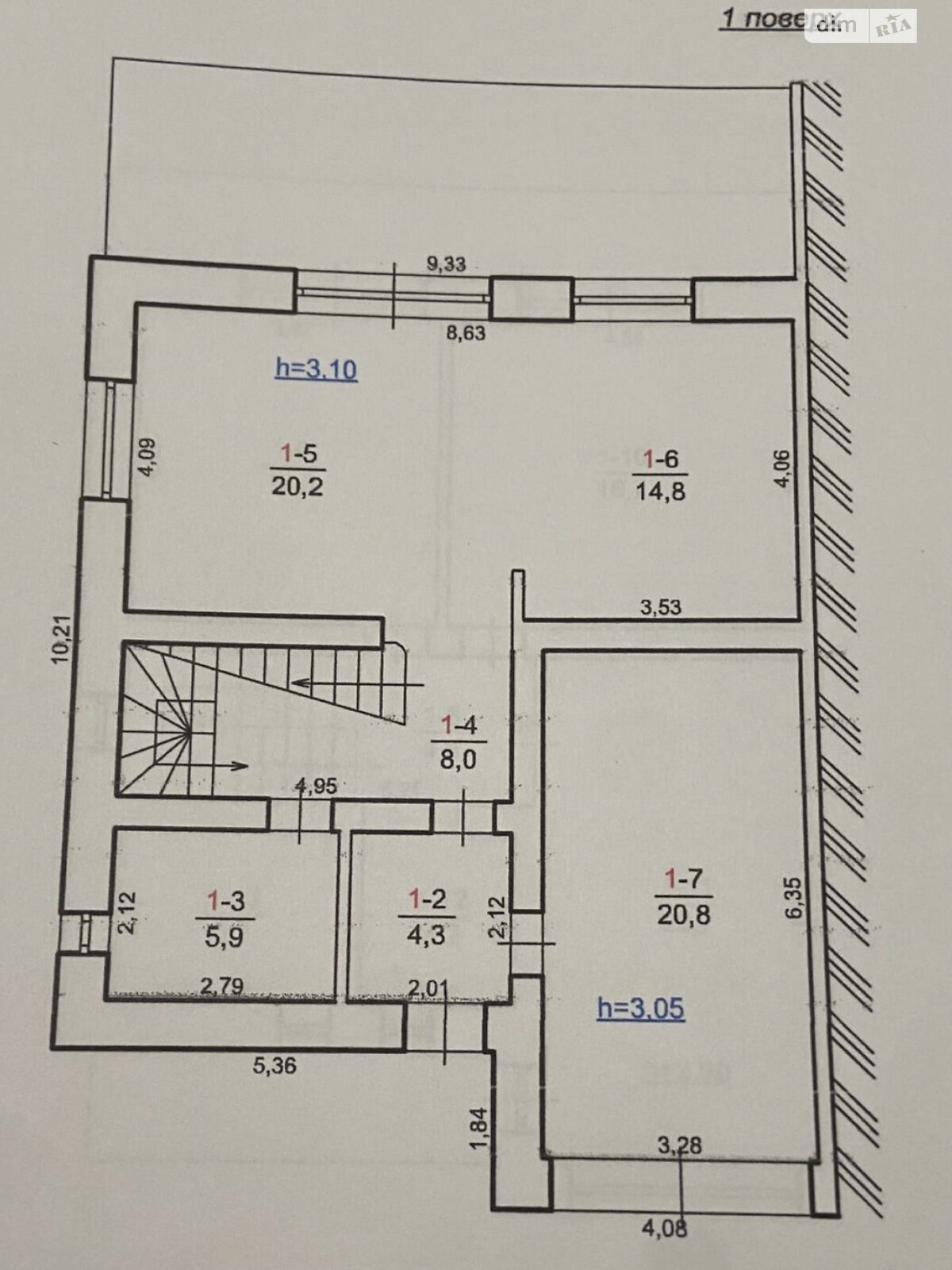 двухэтажный дом, 155 кв. м, цегла. Продажа в Зубре фото 1