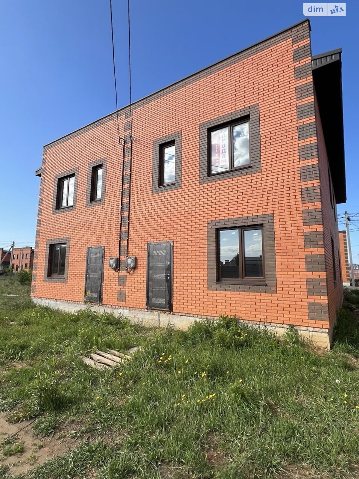 двоповерховий дуплекс, 61 кв. м, цегла. Продаж у Агрономічному фото 1 двоповерховий дуплекс, 61 кв. м, цегла. Продаж у Агрономічному фото 1
