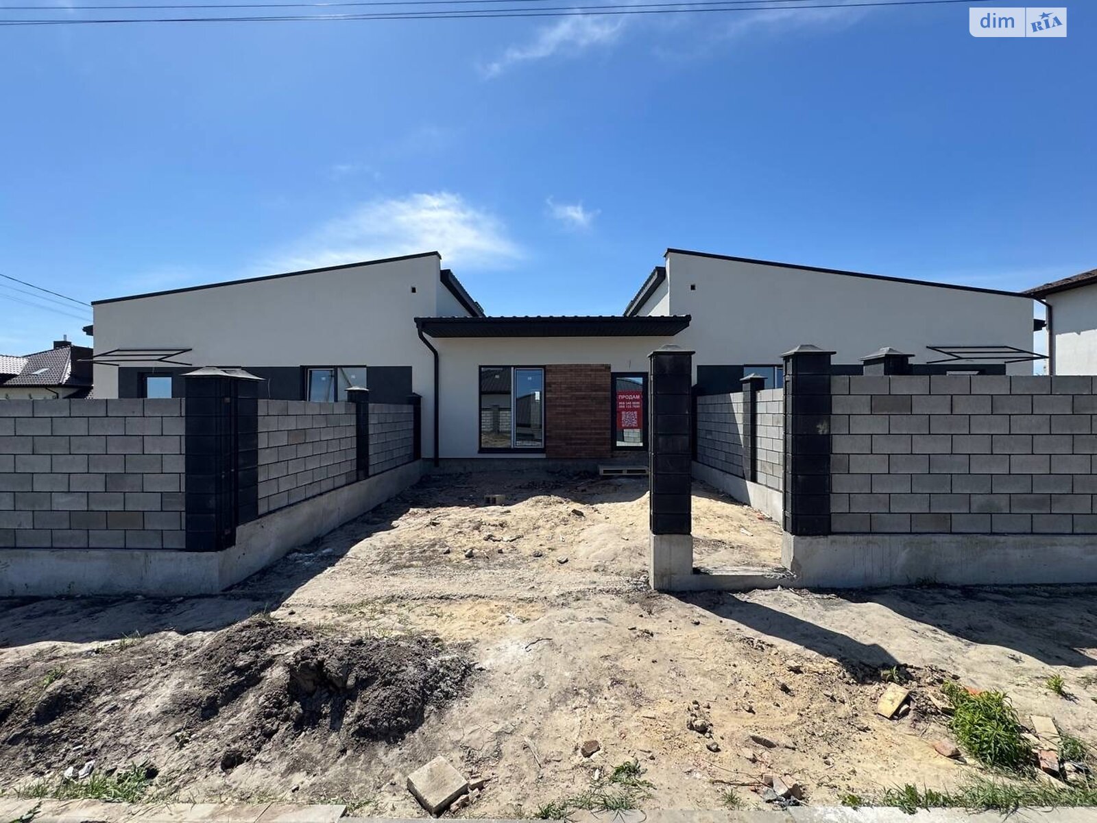 одноповерховий дуплекс, 74 кв. м, цегла. Продаж у Бармаки фото 1 одноповерховий дуплекс, 74 кв. м, цегла. Продаж у Бармаки фото 1