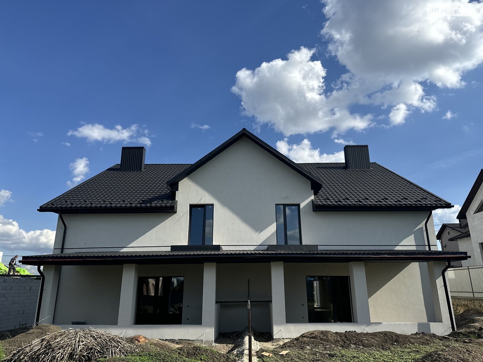 двоповерховий дуплекс, 180 кв. м, кирпич. Продаж у Байківці фото 1 двоповерховий дуплекс, 180 кв. м, кирпич. Продаж у Байківці фото 1