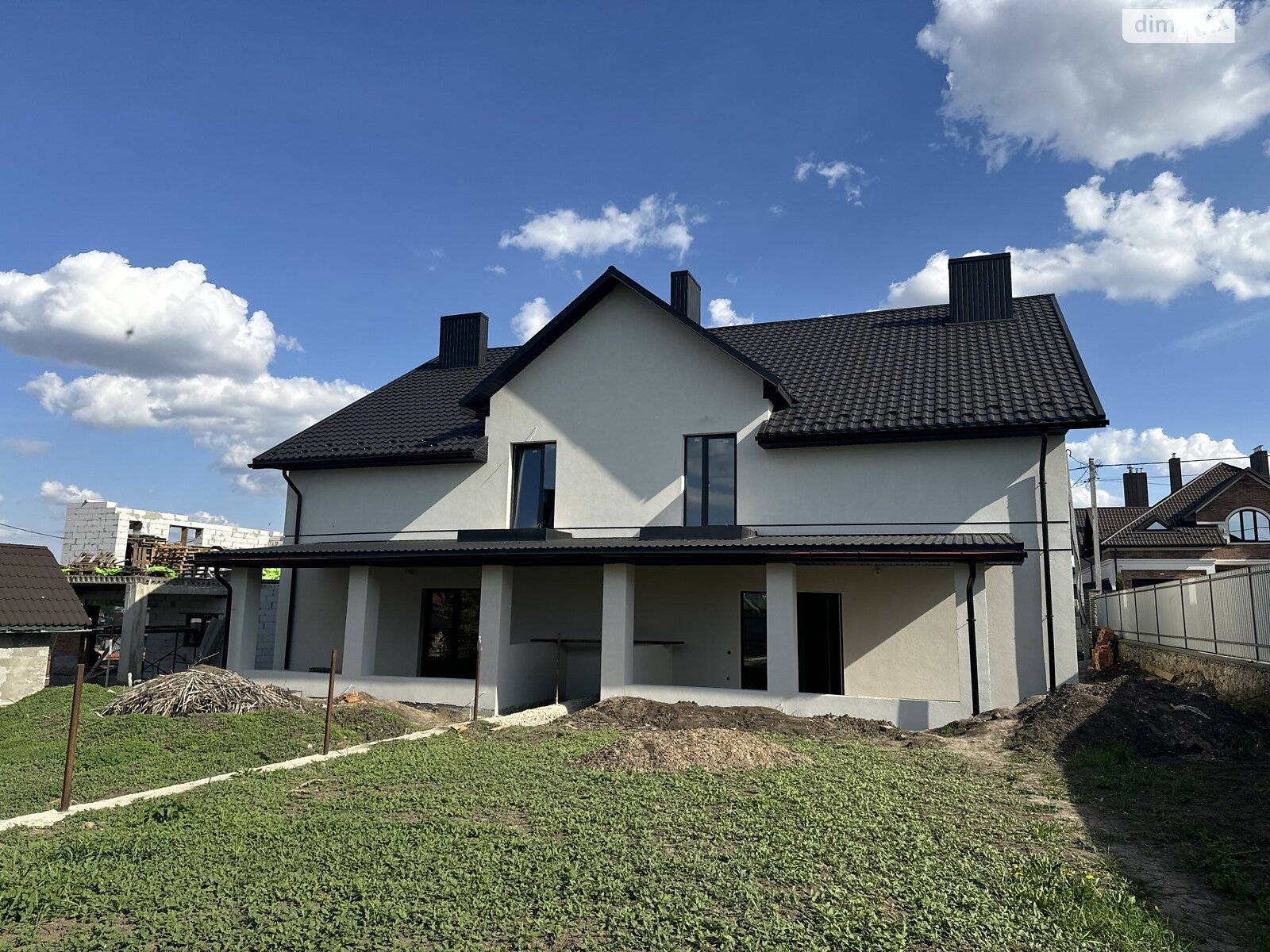 двоповерховий дуплекс, 180 кв. м, кирпич. Продаж у Байківці фото 1 двоповерховий дуплекс, 180 кв. м, кирпич. Продаж у Байківці фото 1