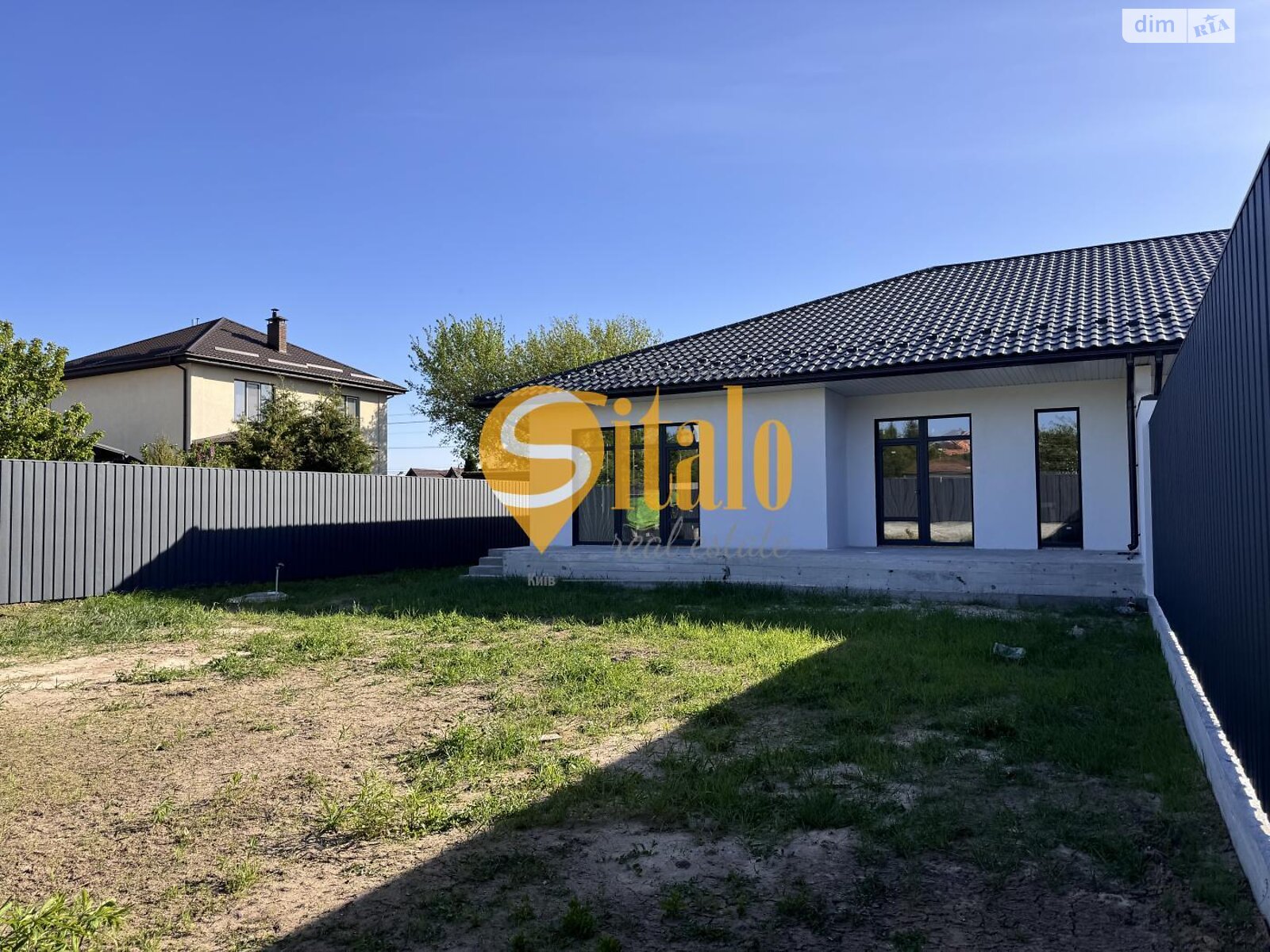 одноповерховий дуплекс, 128 кв. м, кирпич. Продаж у Білогородці фото 1 одноповерховий дуплекс, 128 кв. м, кирпич. Продаж у Білогородці фото 1