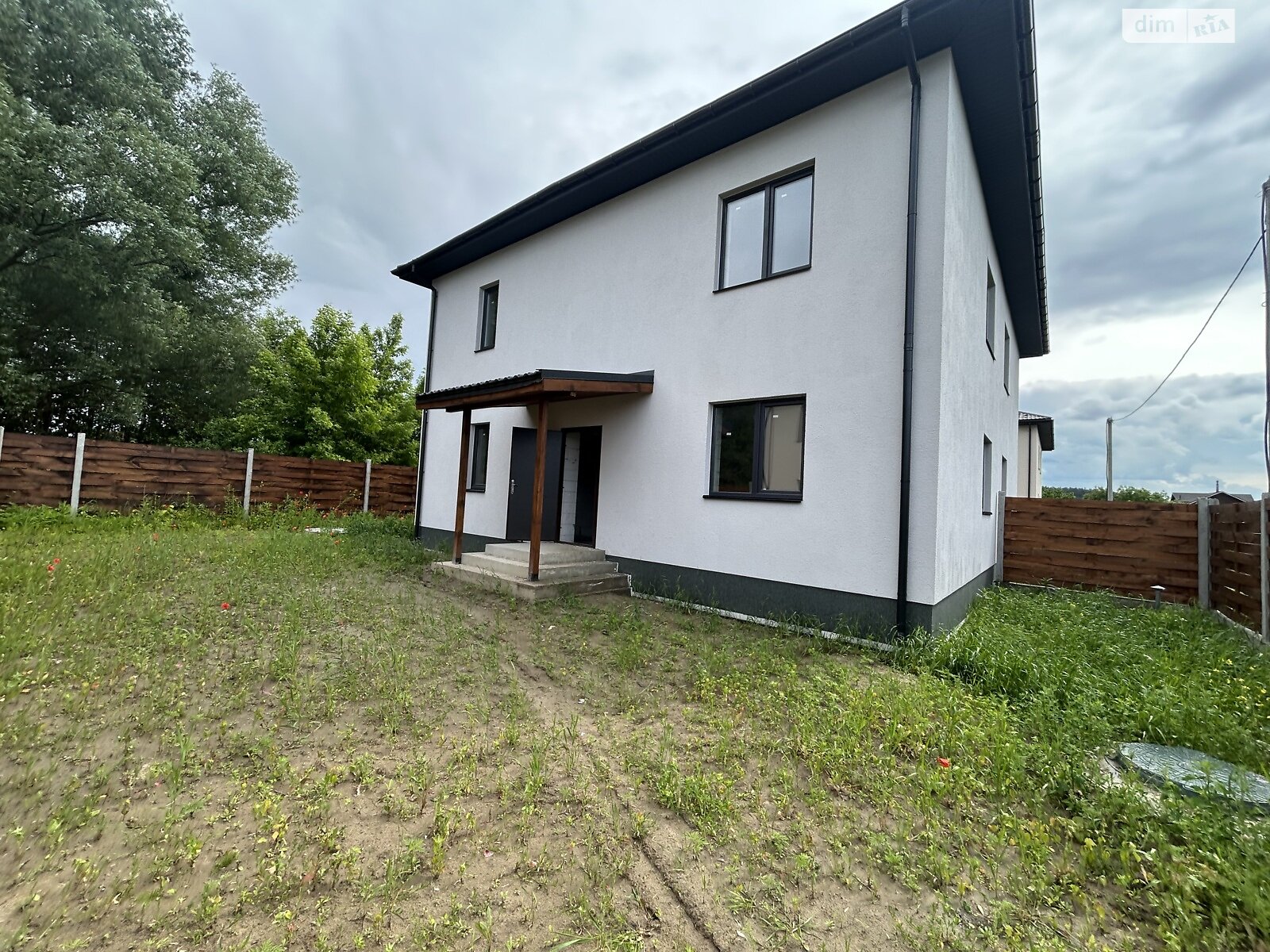 двухэтажный дуплекс, 120 кв. м, пеноблок. Продажа в Белогородке фото 1 двухэтажный дуплекс, 120 кв. м, пеноблок. Продажа в Белогородке фото 1