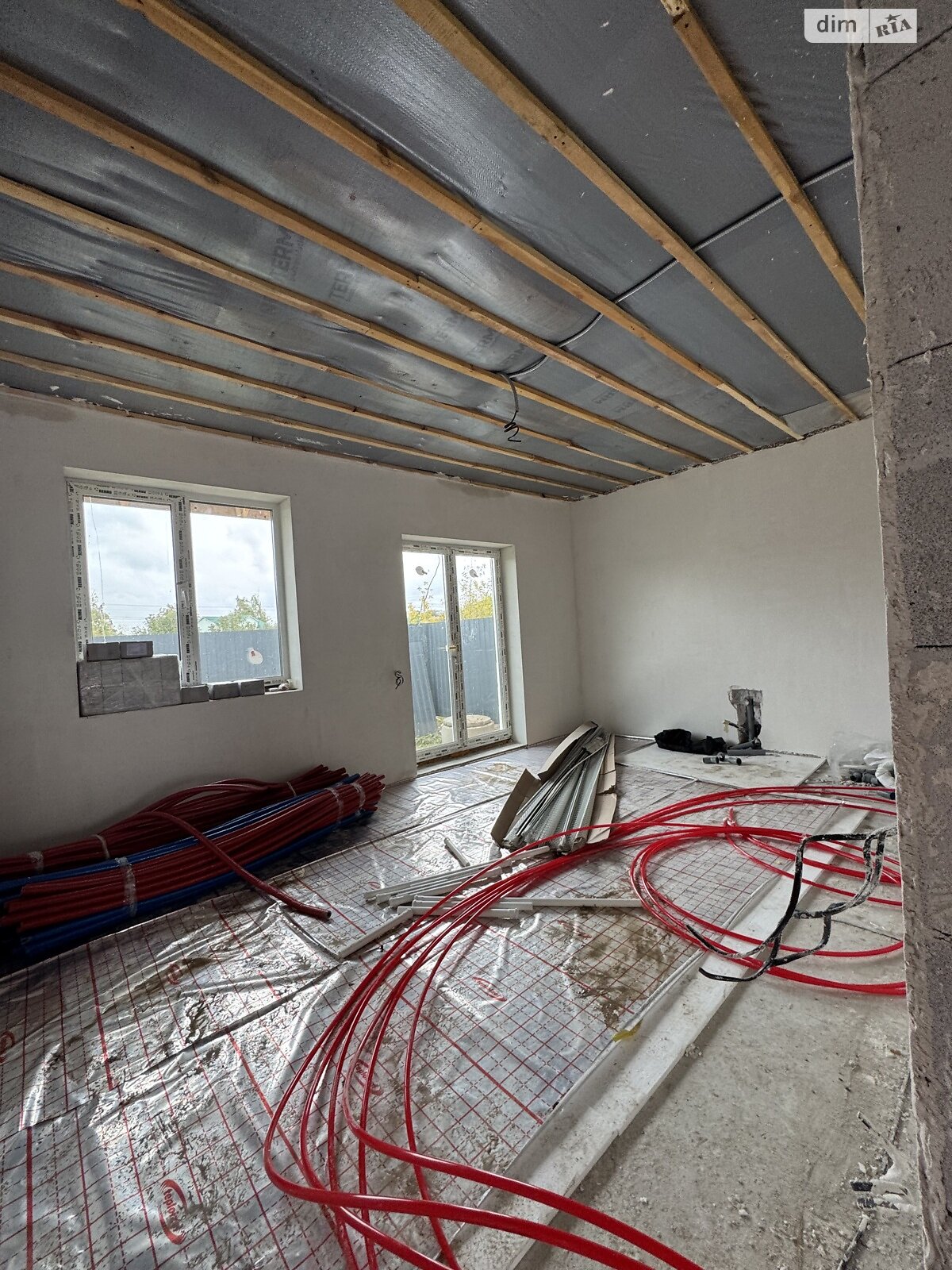 одноповерховий дуплекс, 84 кв. м, газобетон. Продаж у Білогородці фото 1