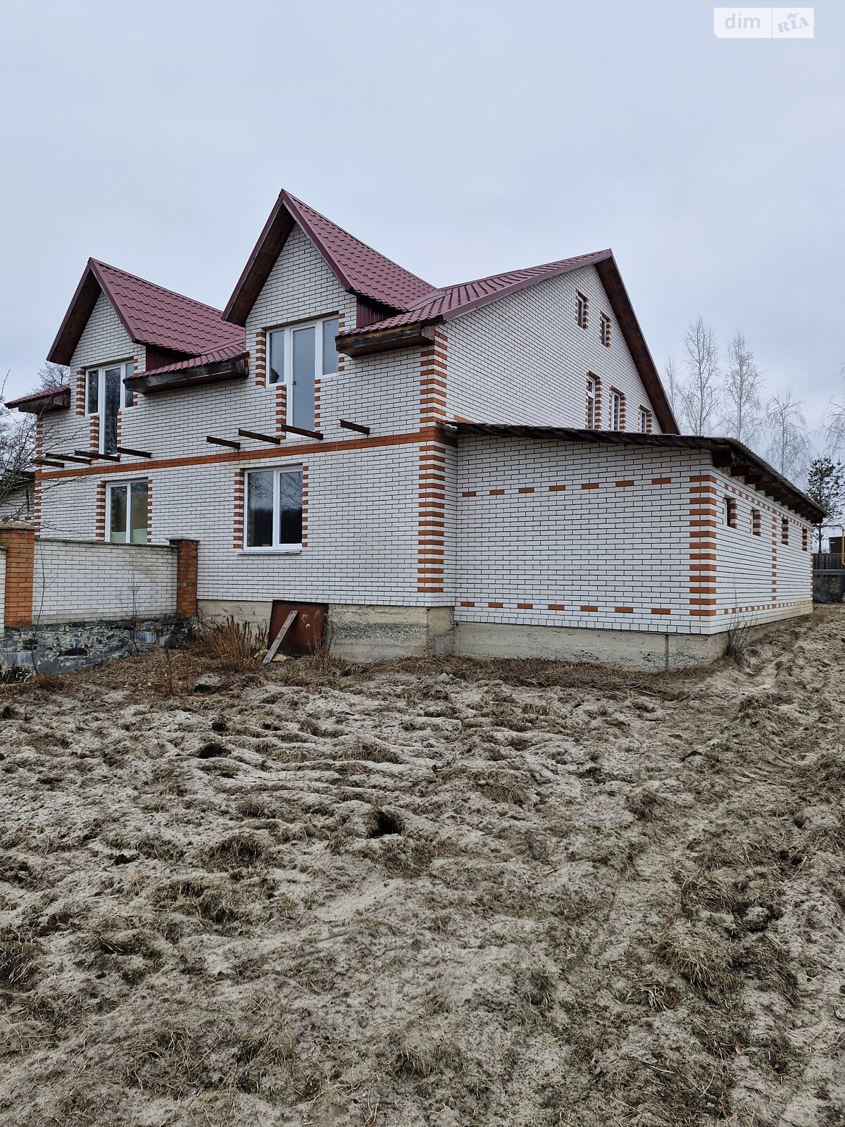двухэтажный дуплекс, 183.9 кв. м, кирпич. Продажа в Березовке фото 1 двухэтажный дуплекс, 183.9 кв. м, кирпич. Продажа в Березовке фото 1