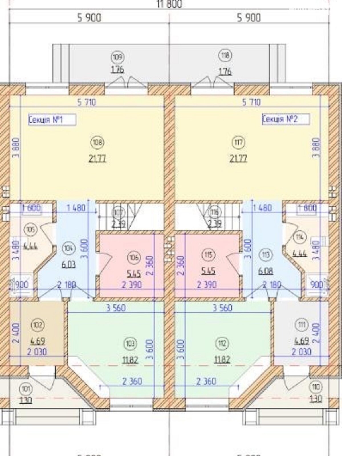 двоповерховий дуплекс, 115 кв. м, керамзітобетон. Продаж в Бучі, район Буча фото 1 двоповерховий дуплекс, 115 кв. м, керамзітобетон. Продаж в Бучі, район Буча фото 1