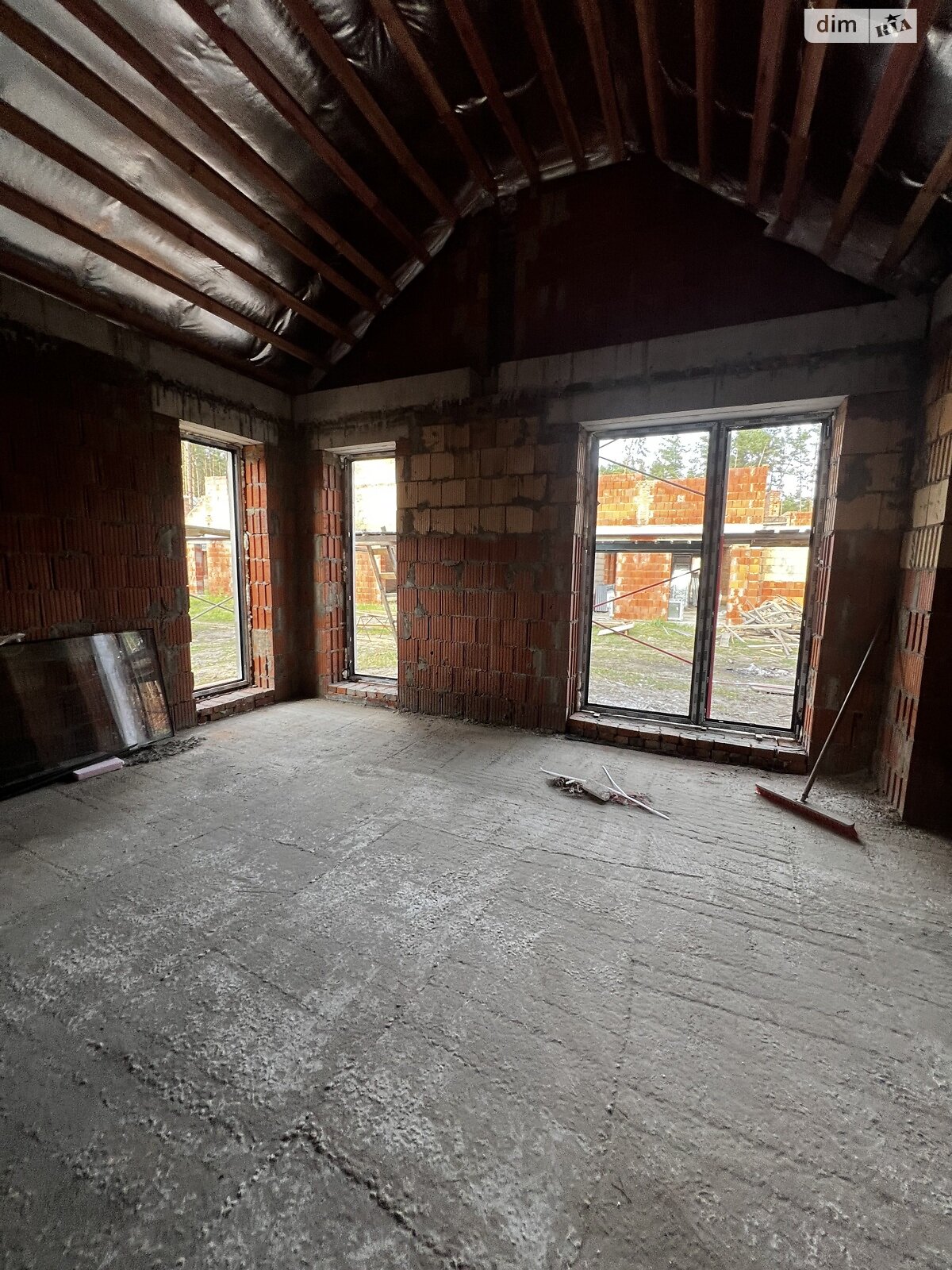 одноэтажный дуплекс, 90 кв. м, кирпич. Продажа в Буче район Буча фото 1
