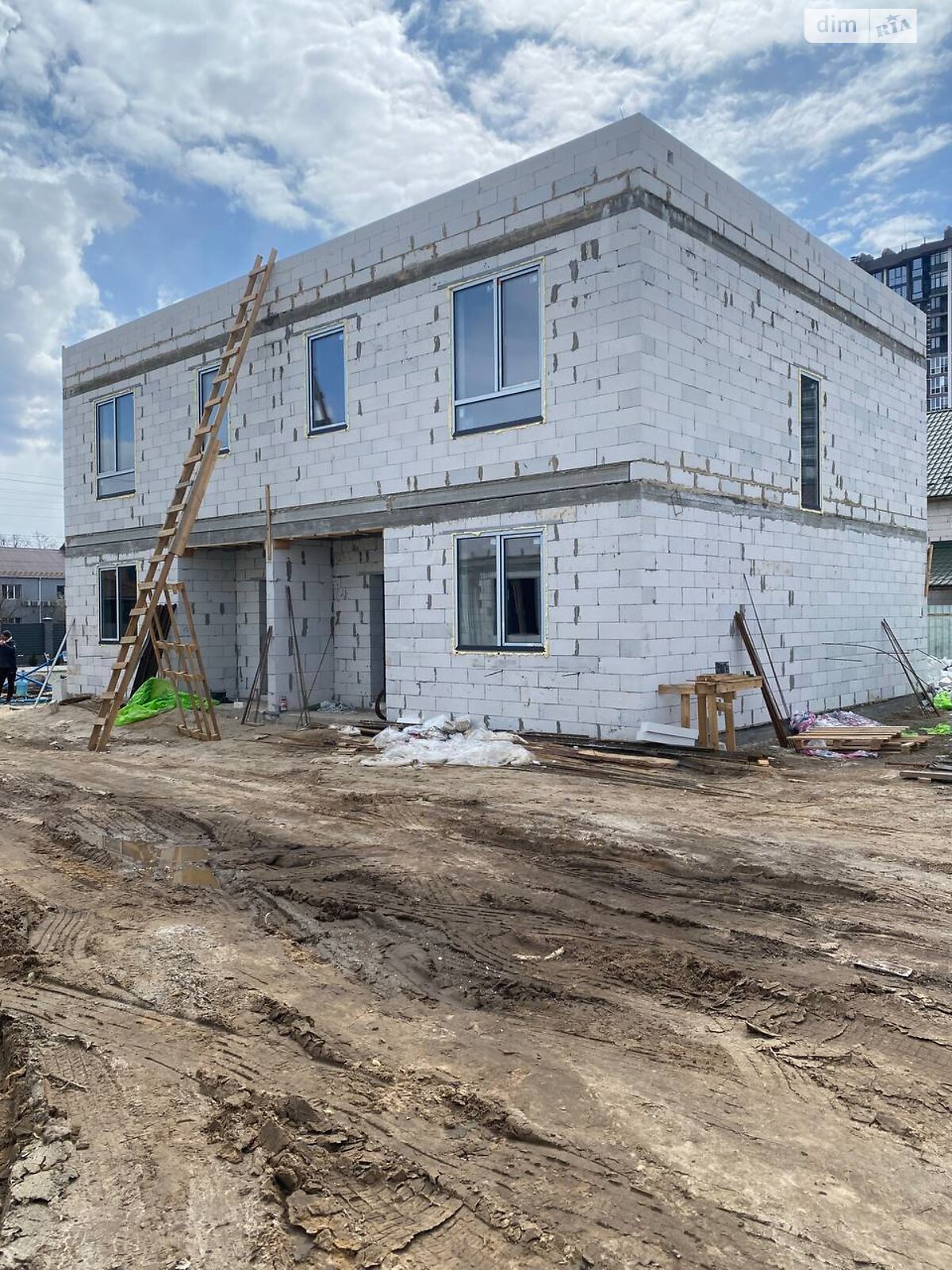 двоповерховий дуплекс, 126 кв. м, газобетон. Продаж в Бучі, район Буча фото 1 двоповерховий дуплекс, 126 кв. м, газобетон. Продаж в Бучі, район Буча фото 1