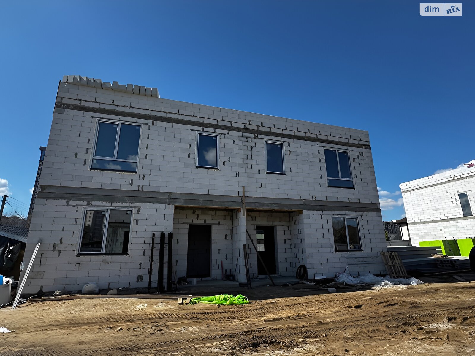 двухэтажный дуплекс, 126.5 кв. м, пеноблок. Продажа в Буче район Буча фото 1 двухэтажный дуплекс, 126.5 кв. м, пеноблок. Продажа в Буче район Буча фото 1