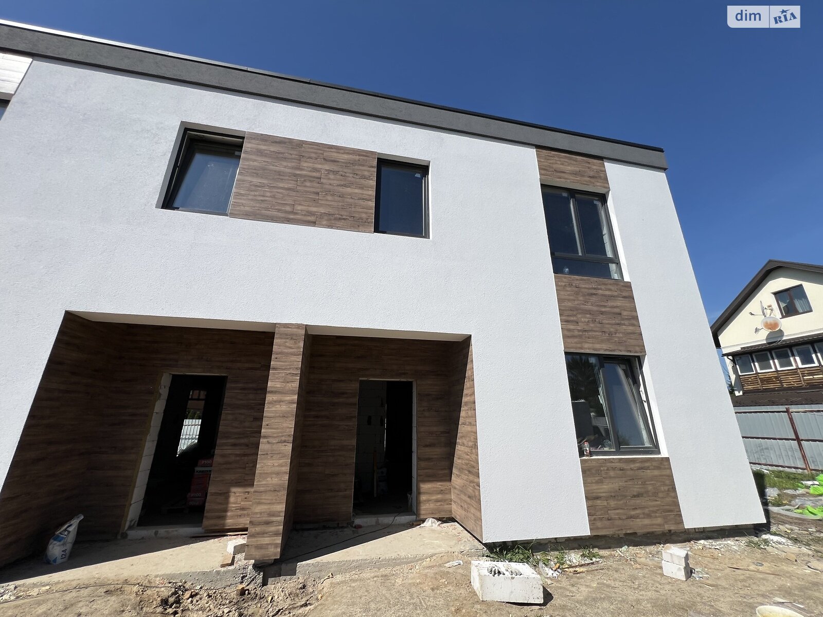 двухэтажный дуплекс, 126.5 кв. м, газобетон. Продажа в Буче район Буча фото 1 двухэтажный дуплекс, 126.5 кв. м, газобетон. Продажа в Буче район Буча фото 1