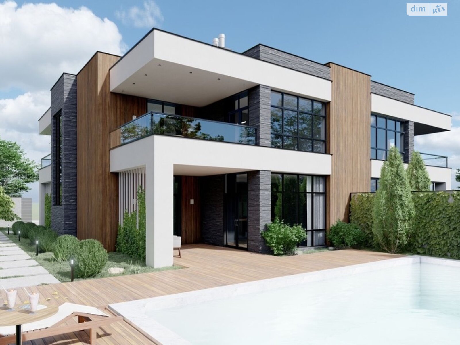 двухэтажный дуплекс, 166 кв. м, кирпич. Продажа в Буче район Буча фото 1 двухэтажный дуплекс, 166 кв. м, кирпич. Продажа в Буче район Буча фото 1