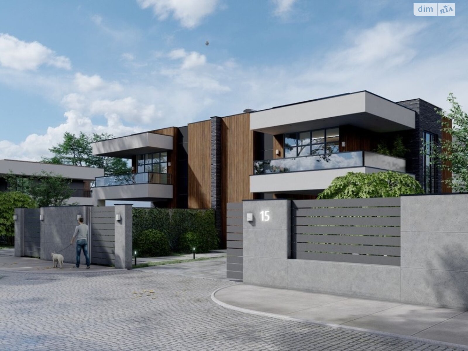 двухэтажный дуплекс, 166 кв. м, кирпич. Продажа в Буче район Буча фото 1 двухэтажный дуплекс, 166 кв. м, кирпич. Продажа в Буче район Буча фото 1