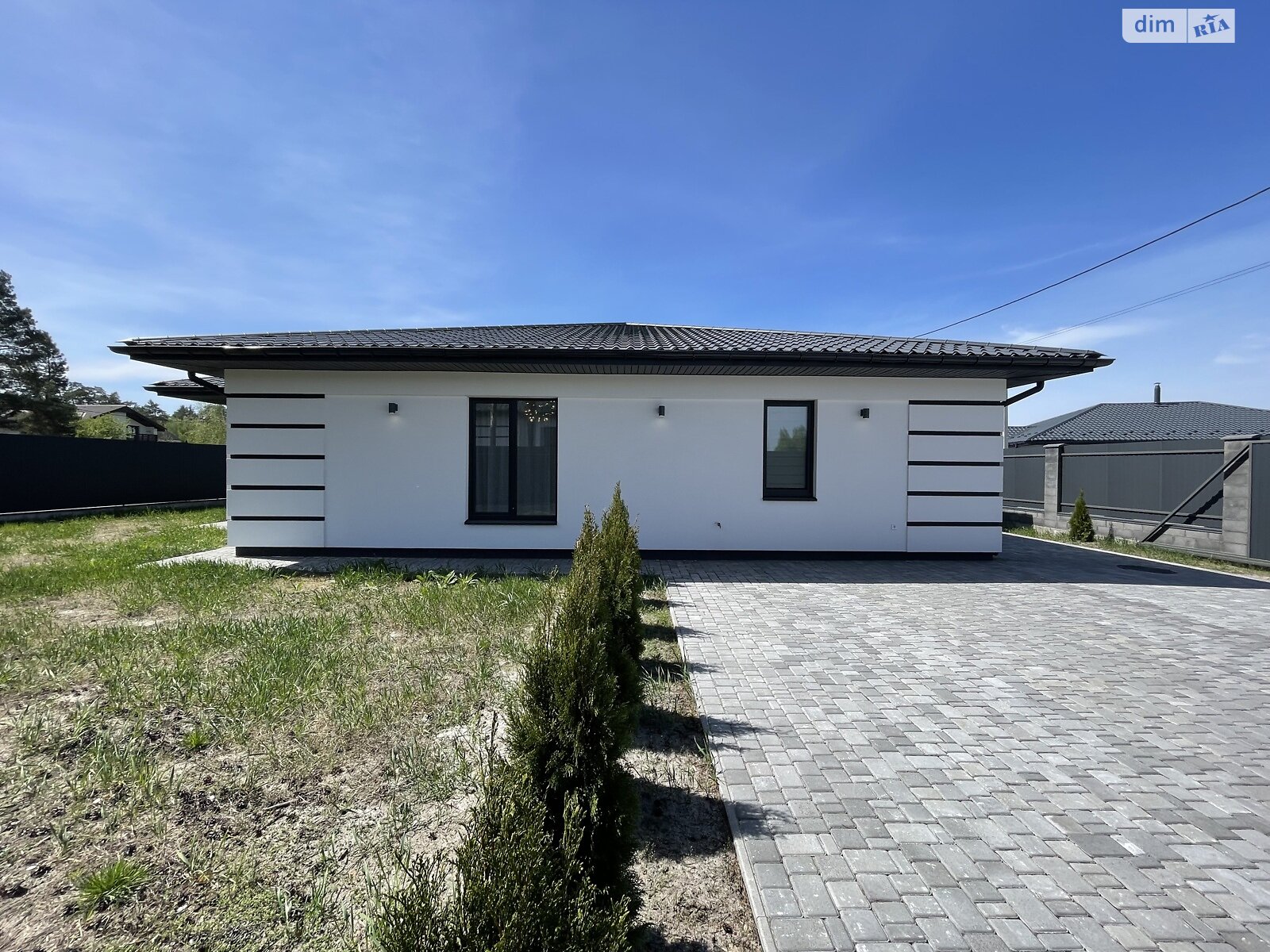 одноэтажный дуплекс, 150 кв. м, пеноблок. Продажа в Буче район Буча фото 1 одноэтажный дуплекс, 150 кв. м, пеноблок. Продажа в Буче район Буча фото 1