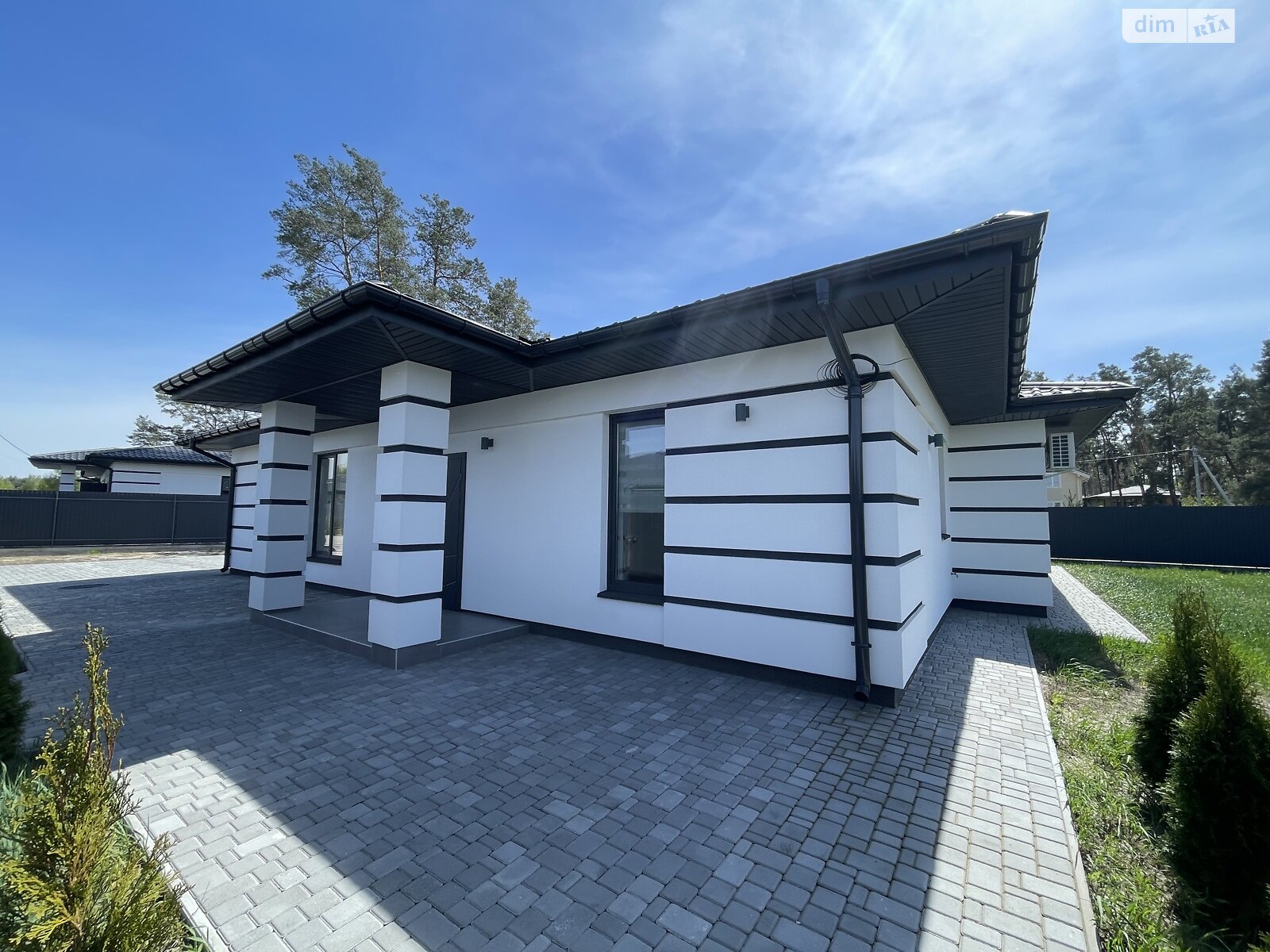 одноэтажный дуплекс, 150 кв. м, пеноблок. Продажа в Буче район Буча фото 1 одноэтажный дуплекс, 150 кв. м, пеноблок. Продажа в Буче район Буча фото 1
