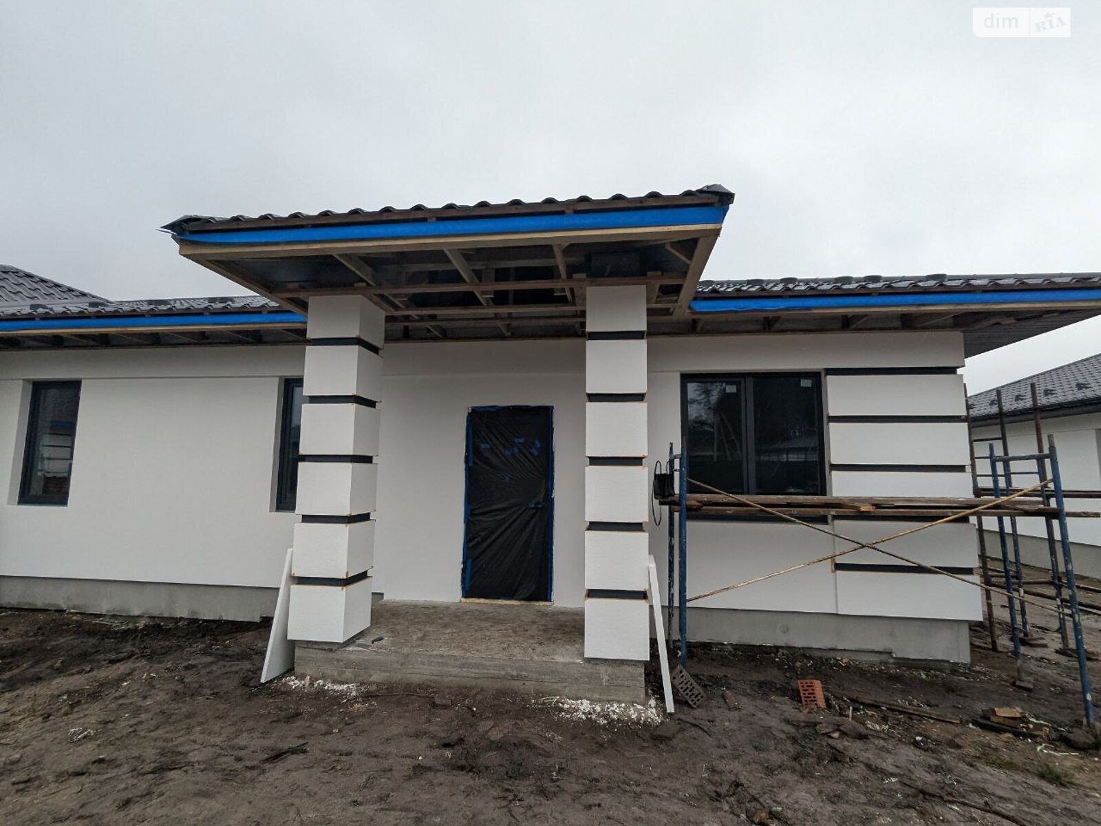 одноповерховий дуплекс, 95 кв. м, піноблок. Продаж в Бучі, район Буча фото 1 одноповерховий дуплекс, 95 кв. м, піноблок. Продаж в Бучі, район Буча фото 1