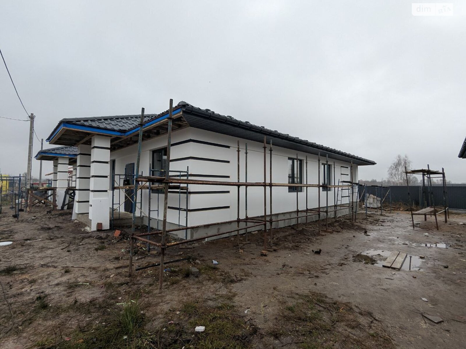 одноповерховий дуплекс, 95 кв. м, піноблок. Продаж в Бучі, район Буча фото 1 одноповерховий дуплекс, 95 кв. м, піноблок. Продаж в Бучі, район Буча фото 1