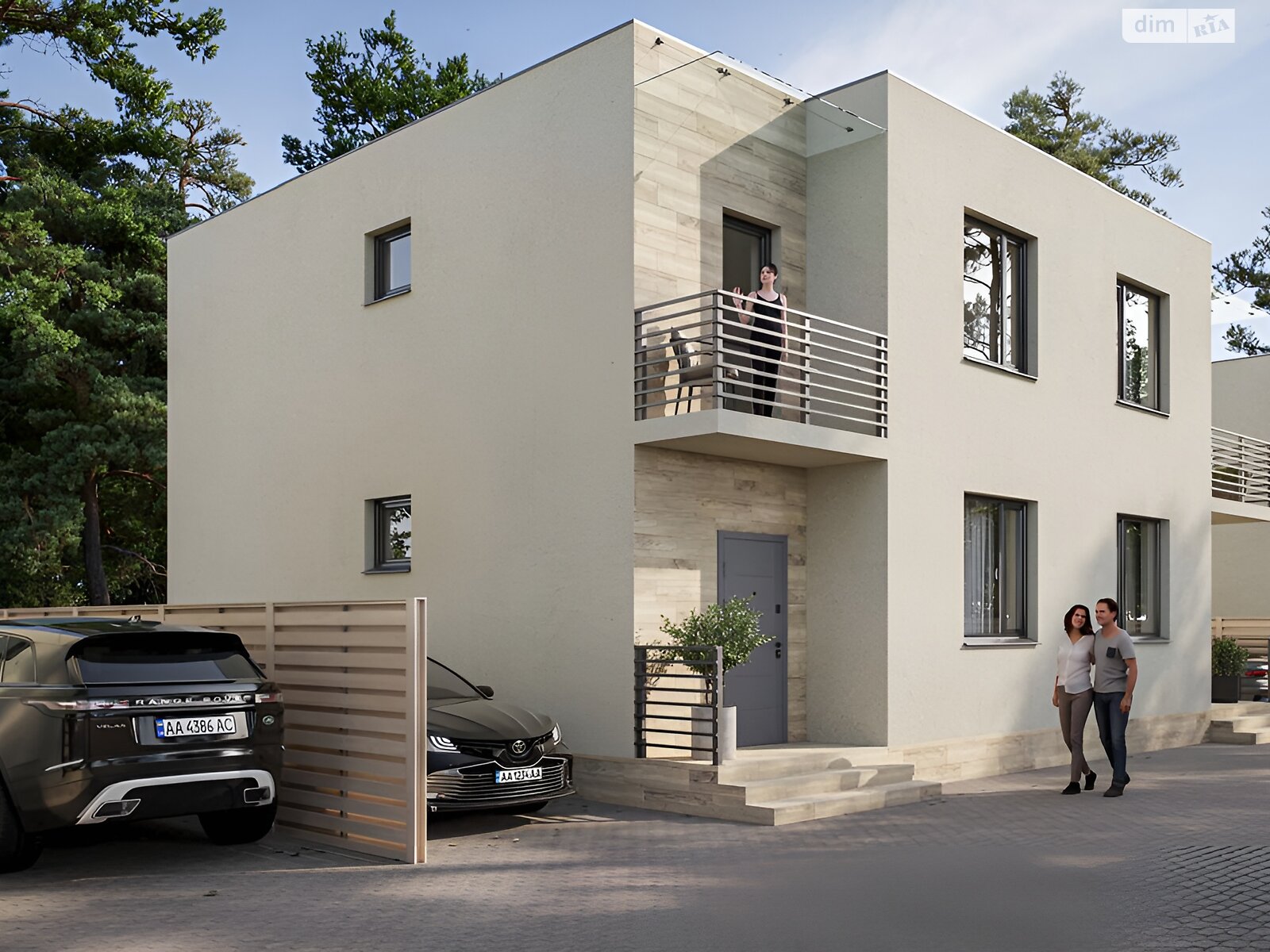 двоповерховий дуплекс, 110 кв. м, газобетон. Продаж в Бучі, район Буча фото 1 двоповерховий дуплекс, 110 кв. м, газобетон. Продаж в Бучі, район Буча фото 1
