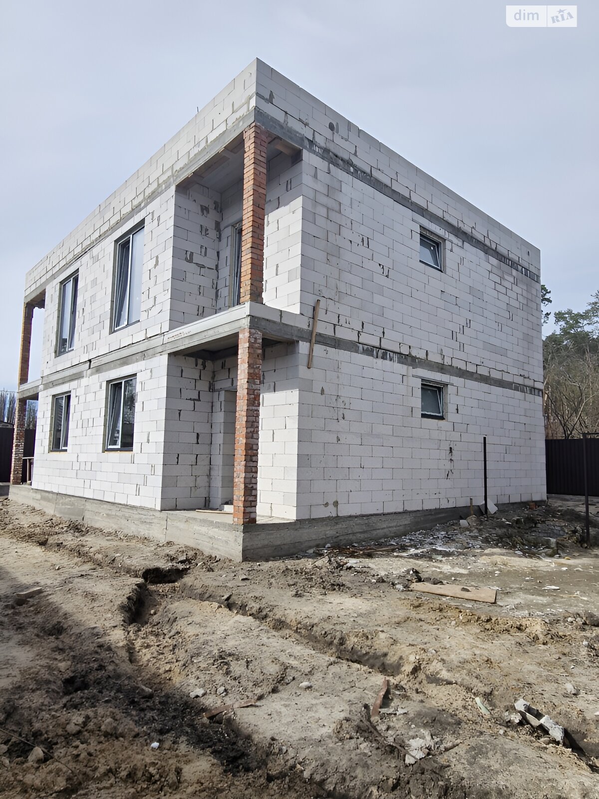 двоповерховий дуплекс, 110 кв. м, газобетон. Продаж в Бучі, район Буча фото 1 двоповерховий дуплекс, 110 кв. м, газобетон. Продаж в Бучі, район Буча фото 1