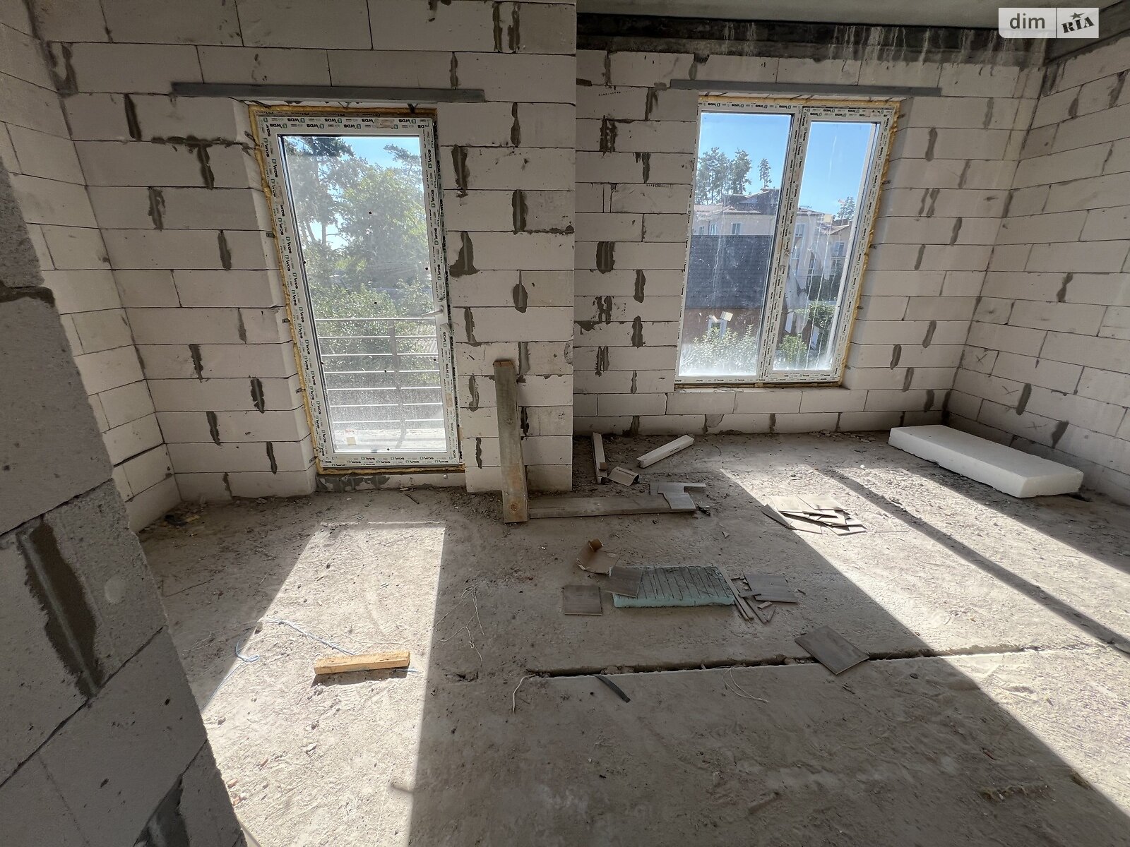 двухэтажный дуплекс, 110 кв. м, газобетон. Продажа в Буче район Буча фото 1