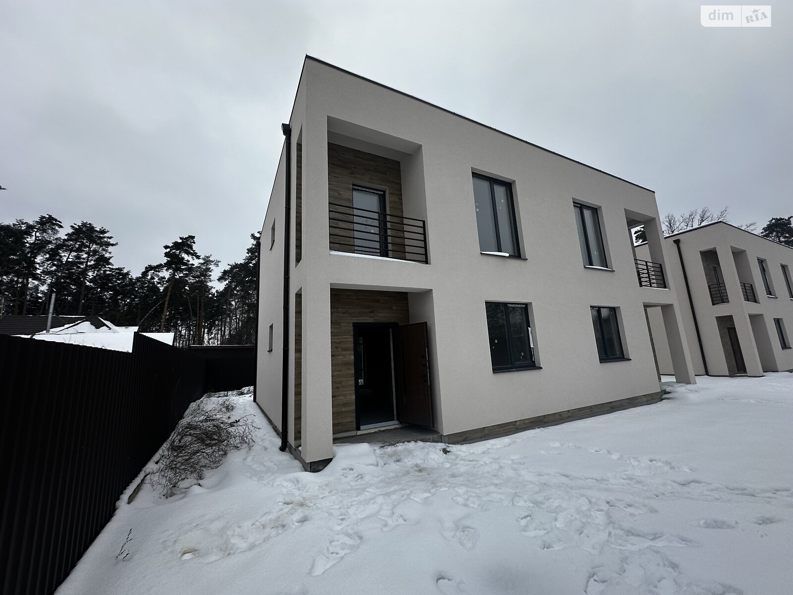 двухэтажный дуплекс, 110 кв. м, пеноблок. Продажа в Буче район Буча фото 1