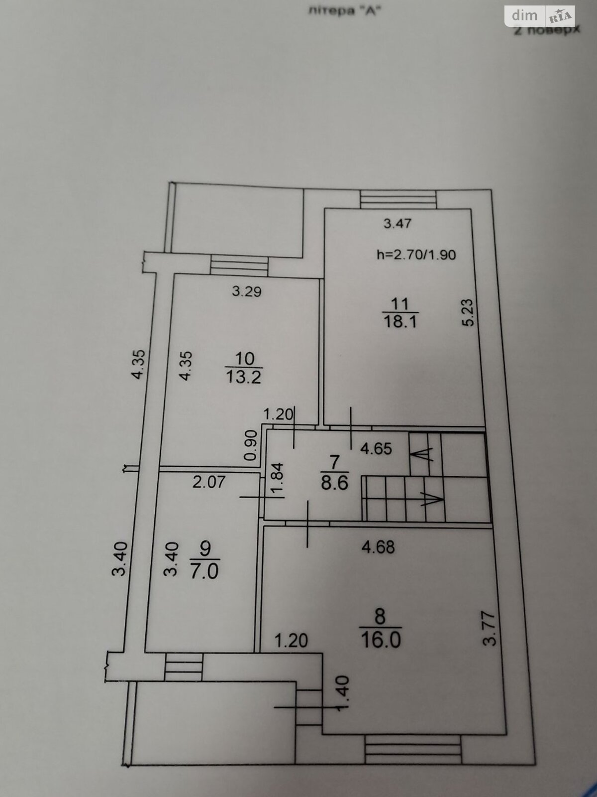 двухэтажный дуплекс, 126.3 кв. м, кирпич. Продажа в Буче район Буча фото 1