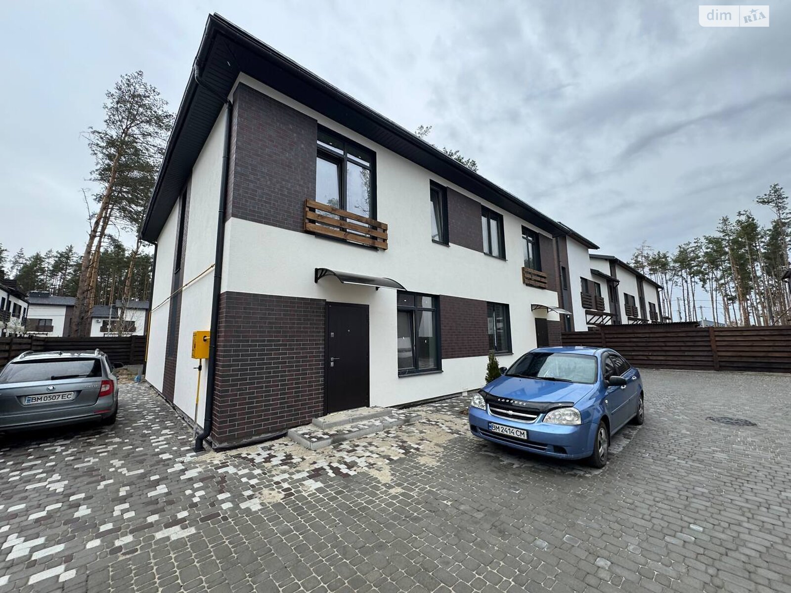 двухэтажный дуплекс, 125 кв. м, газобетон. Продажа в Буче район Буча фото 1 двухэтажный дуплекс, 125 кв. м, газобетон. Продажа в Буче район Буча фото 1