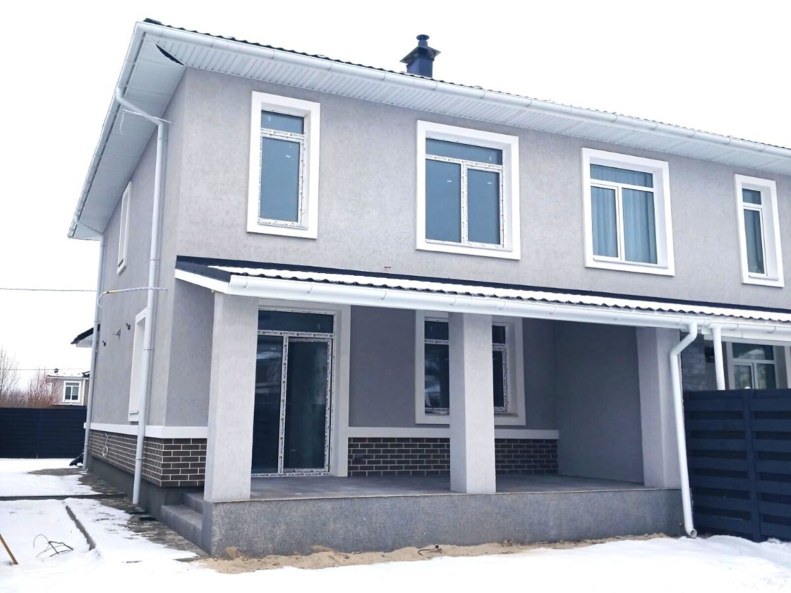 двоповерховий дуплекс, 135 кв. м, газобетон. Продаж в Бучі, район Буча фото 1 двоповерховий дуплекс, 135 кв. м, газобетон. Продаж в Бучі, район Буча фото 1