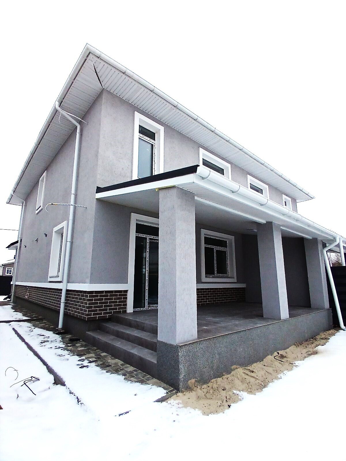 двоповерховий дуплекс, 135 кв. м, газобетон. Продаж в Бучі, район Буча фото 1 двоповерховий дуплекс, 135 кв. м, газобетон. Продаж в Бучі, район Буча фото 1